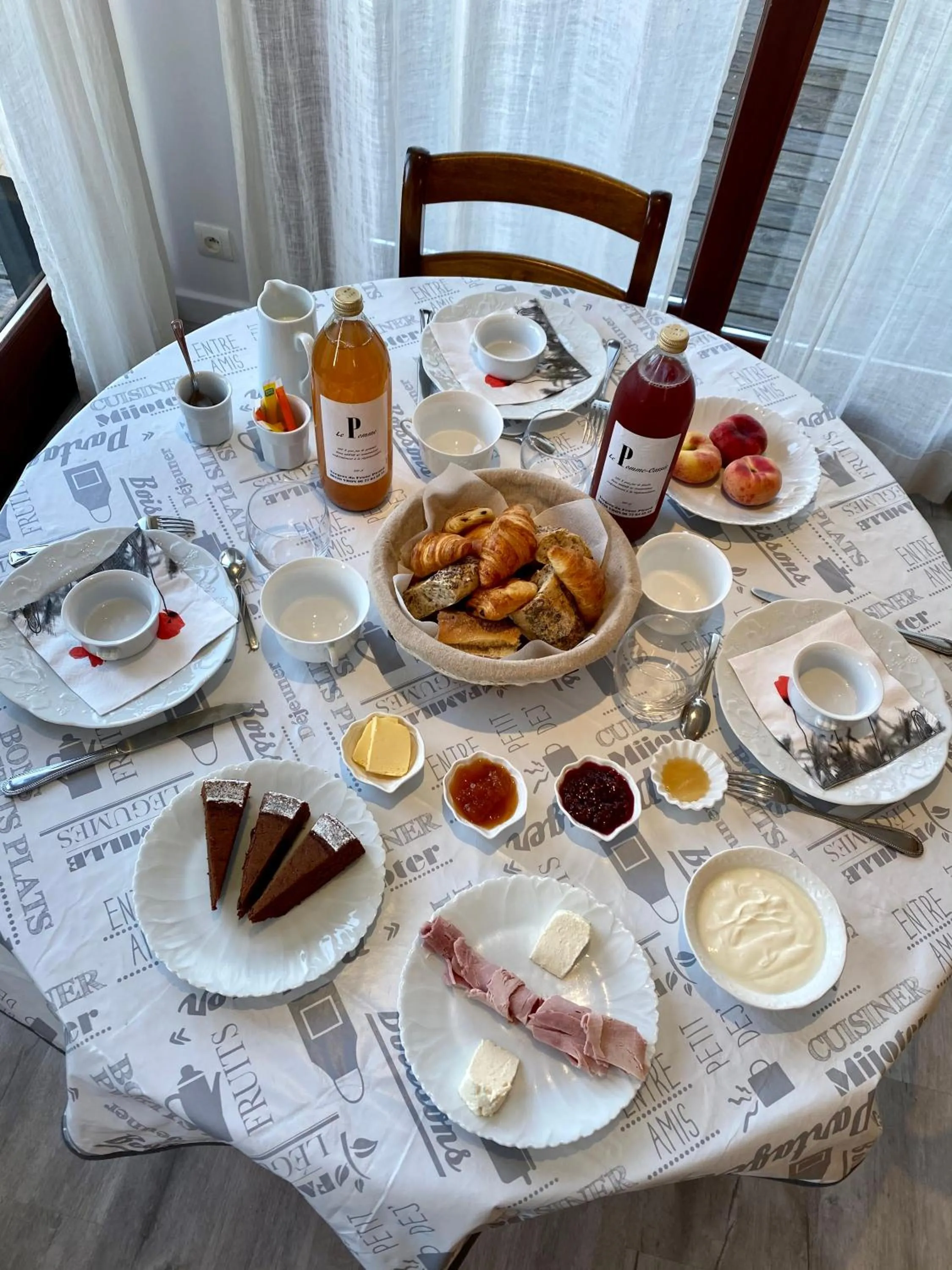 Breakfast in Le Clos de l’Ermitage