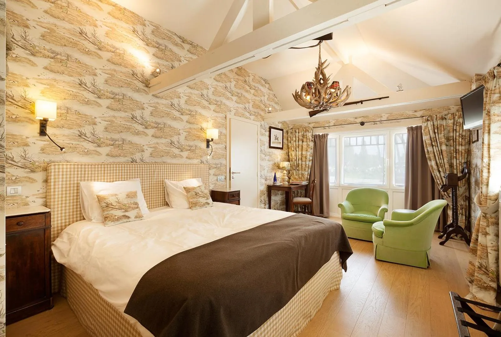 Property building, Bed in Logies Noorderlicht