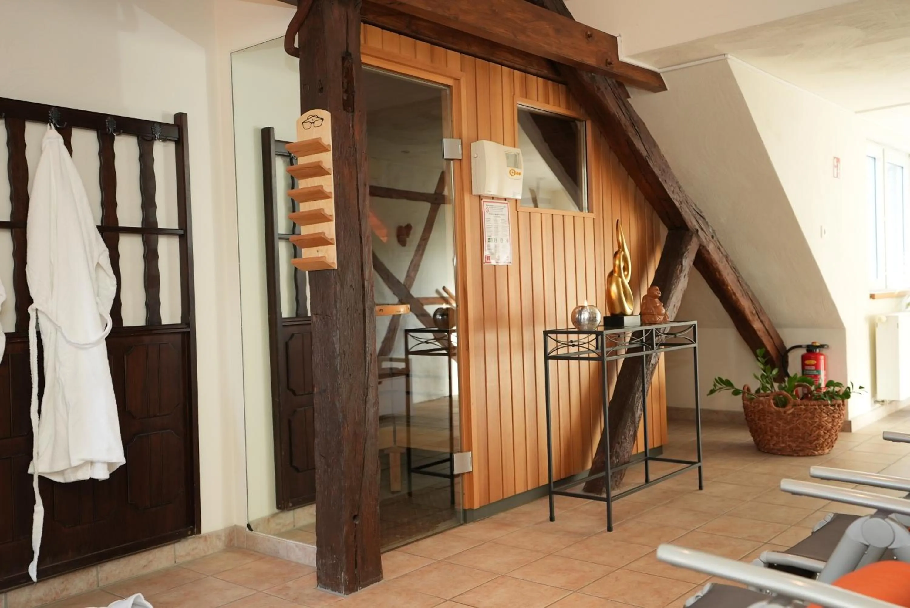 Sauna in UNO Hotel Posthof Saarlouis