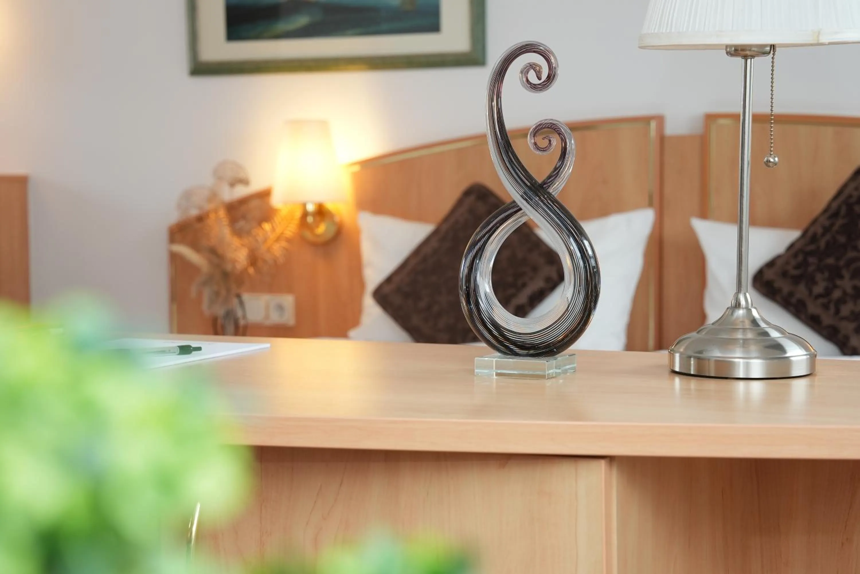 Bed in UNO Hotel Posthof Saarlouis