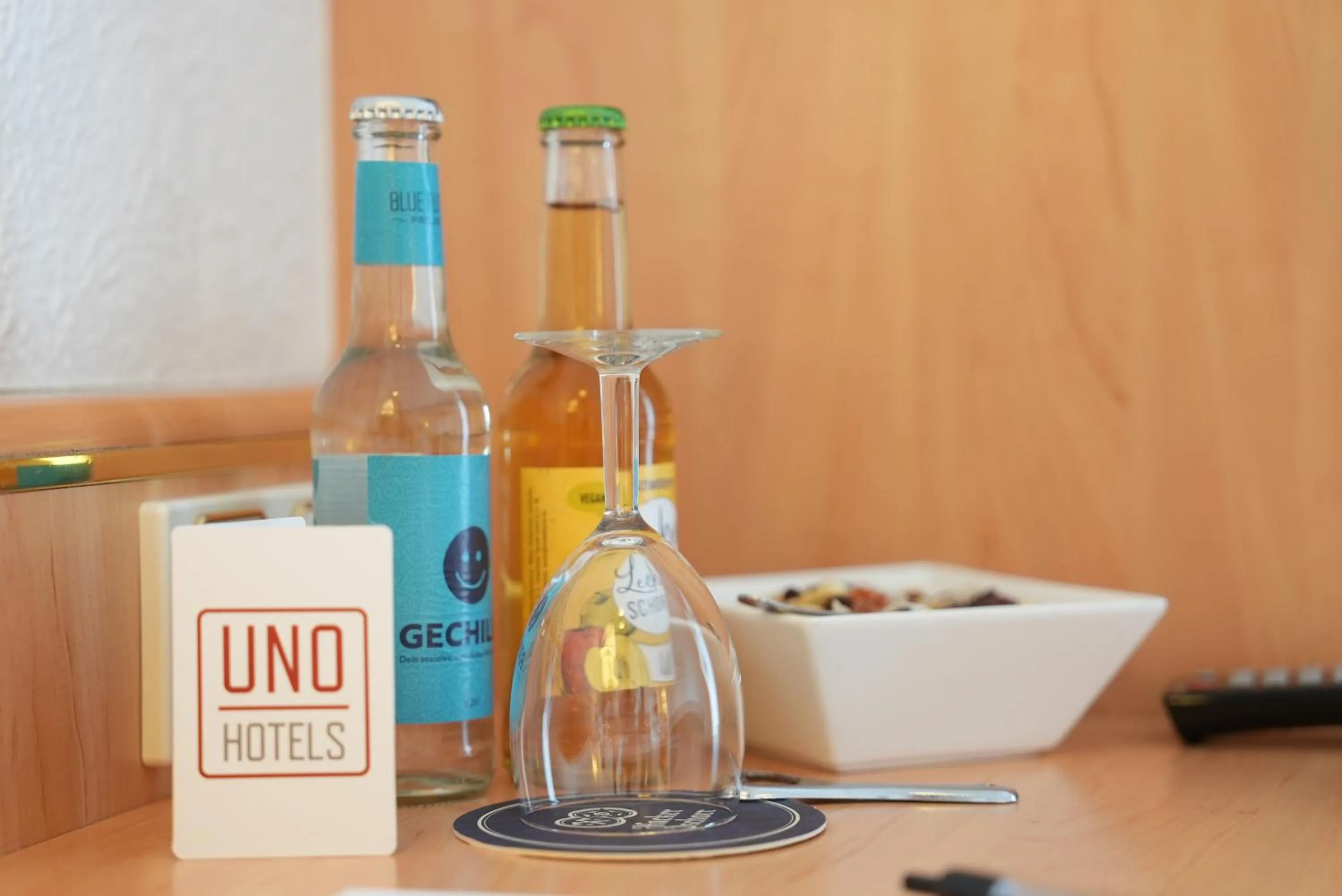 Drinks in UNO Hotel Posthof Saarlouis