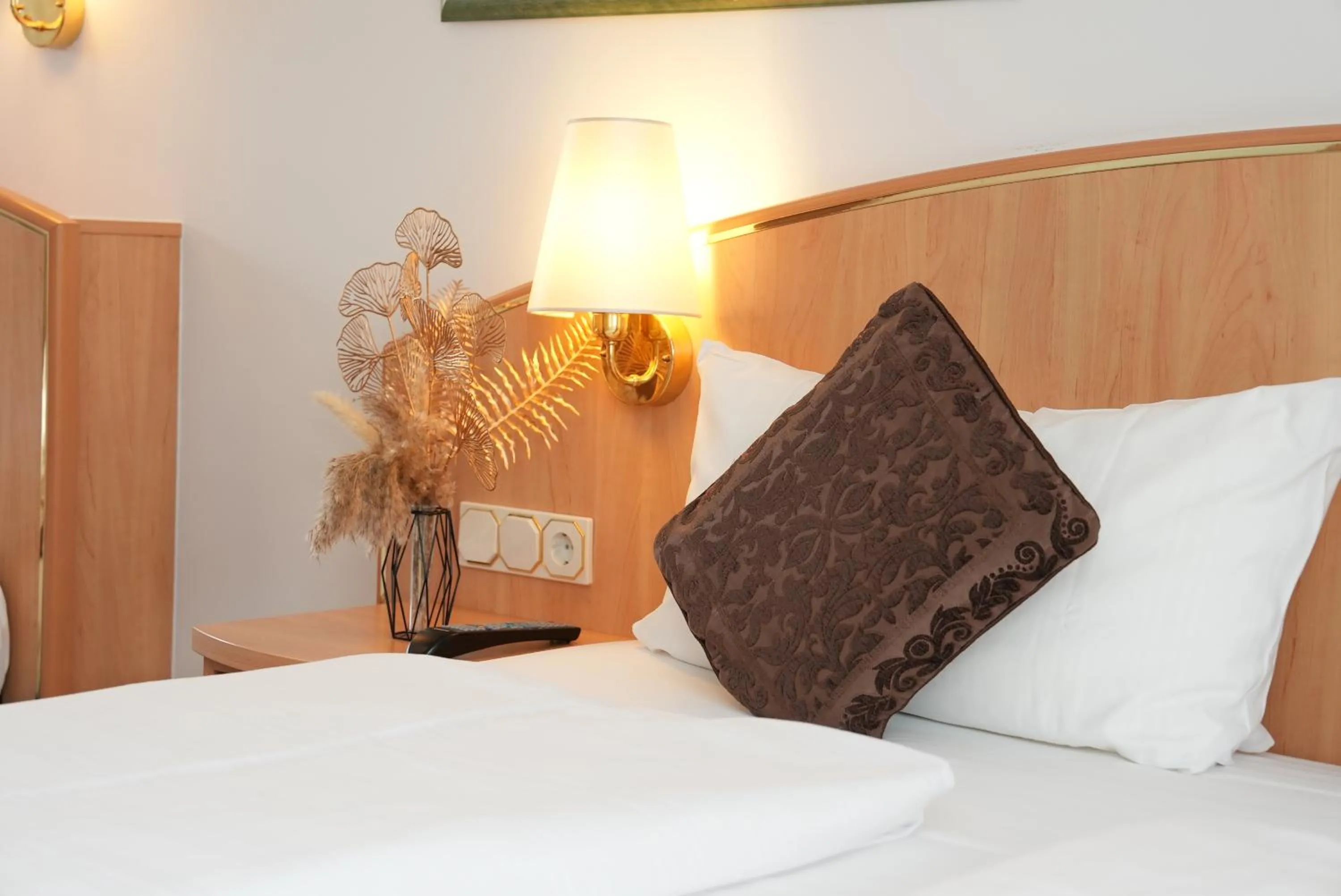 Bed in UNO Hotel Posthof Saarlouis