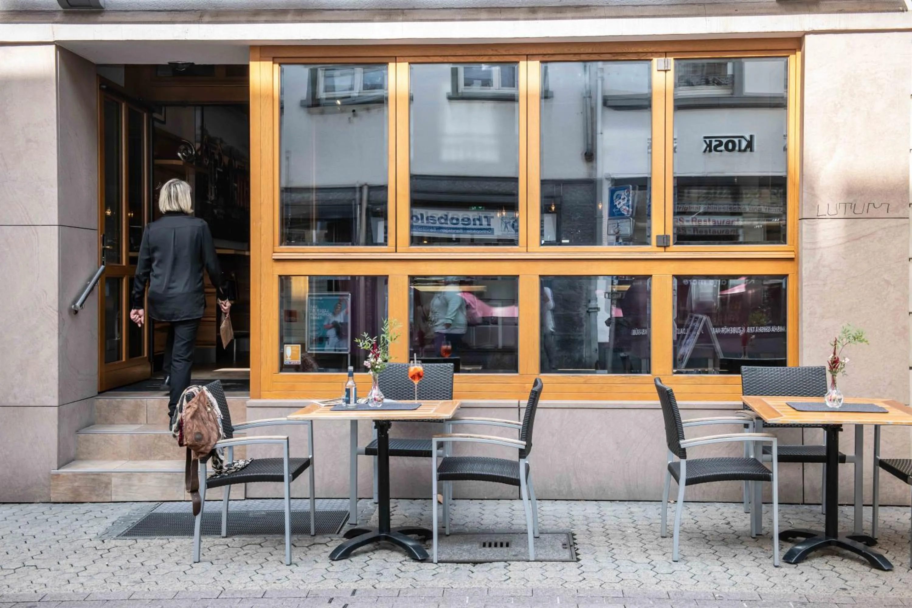 Facade/entrance in UNO Hotel Posthof Saarlouis