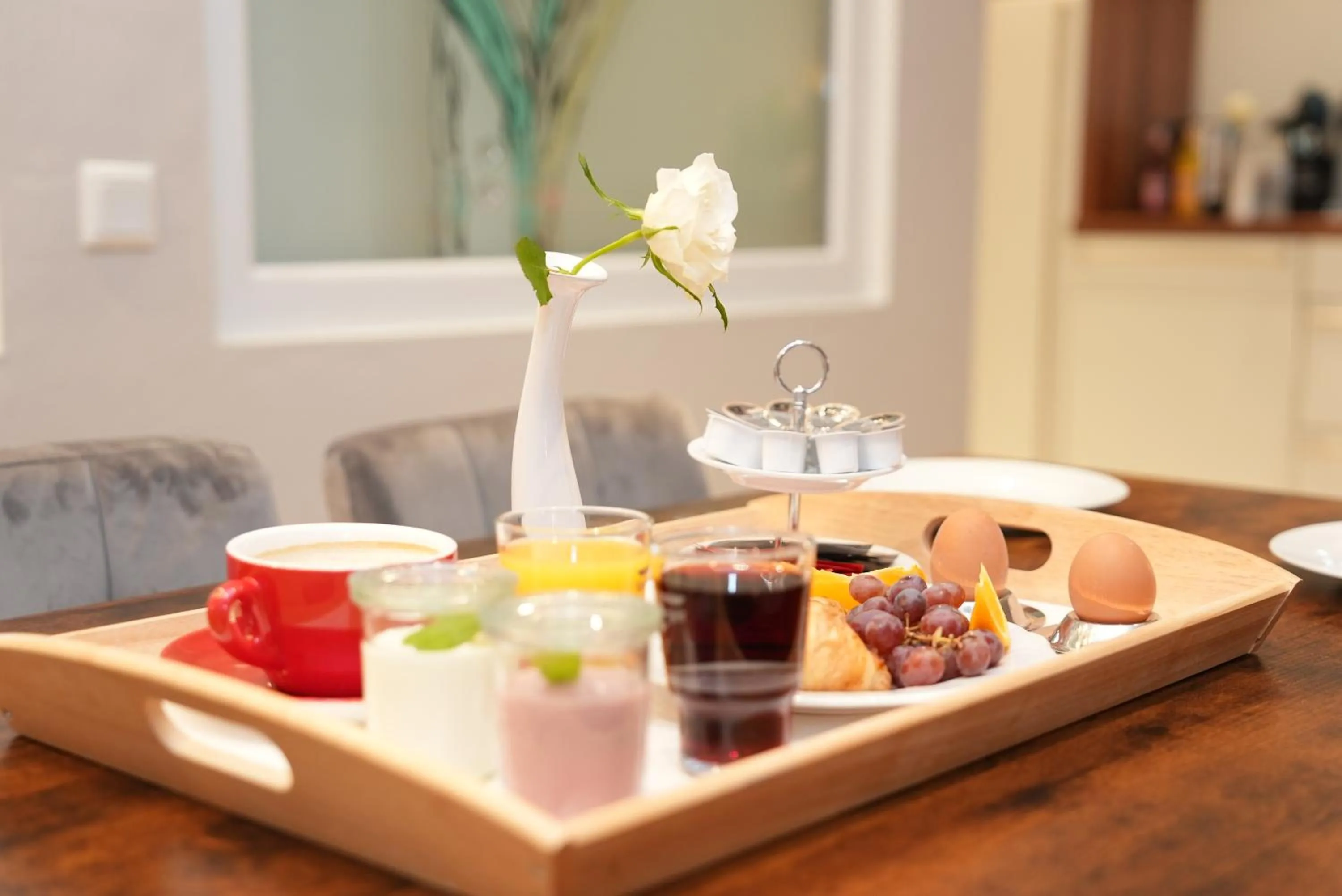 Food and drinks in UNO Hotel Posthof Saarlouis