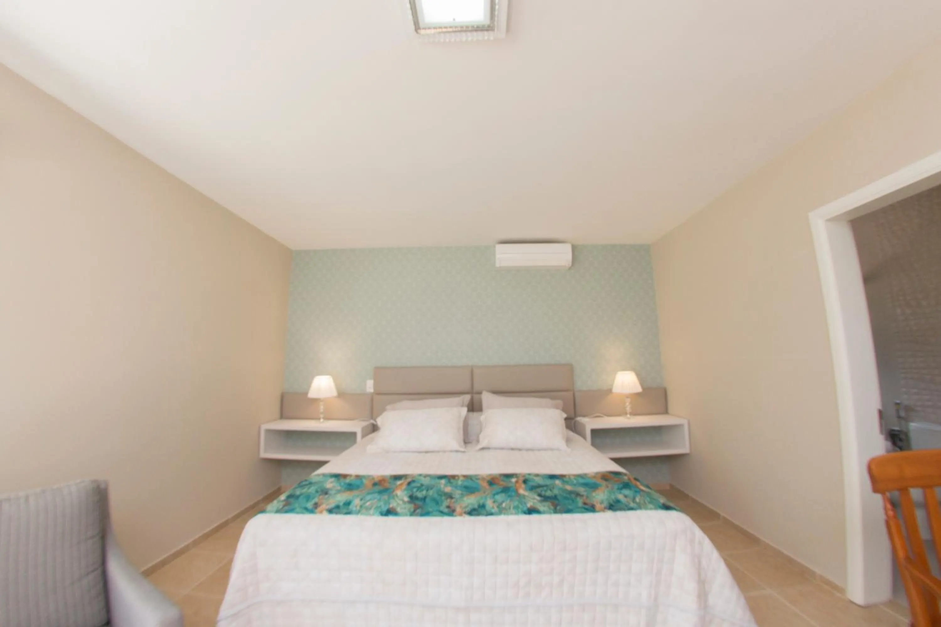 Bed in Hotel Cozumel Sierra