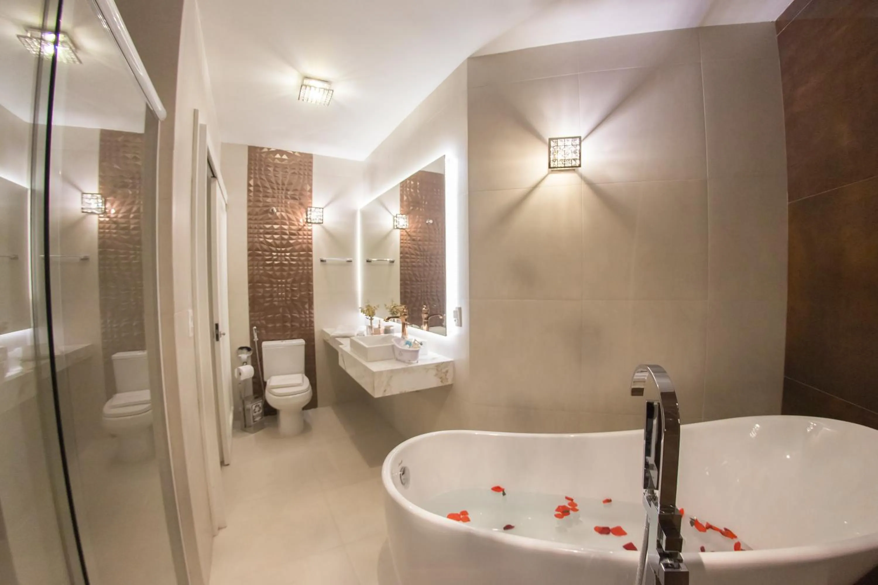 Bathroom in Hotel Cozumel Sierra