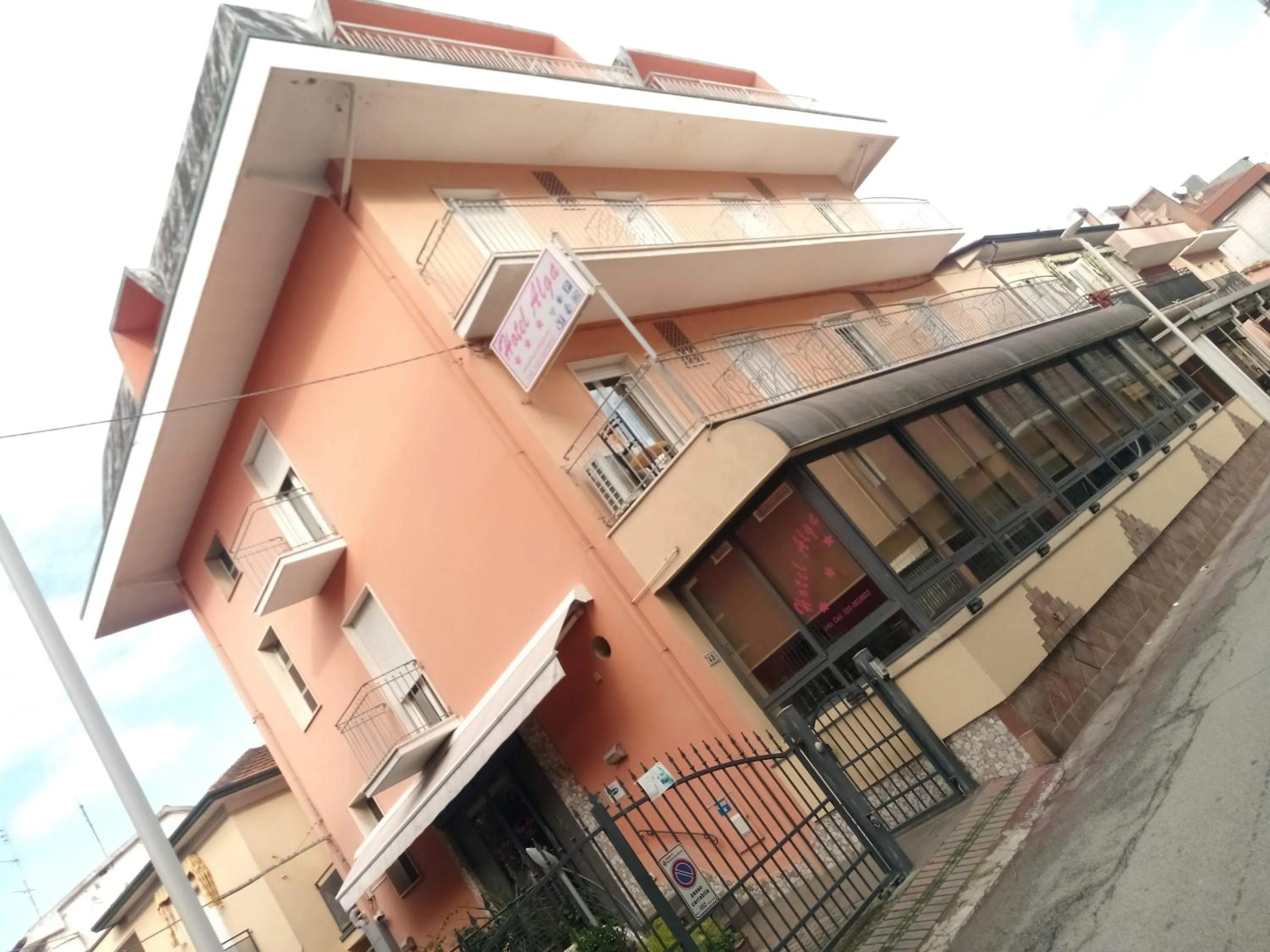 Property building in Hotel Alga