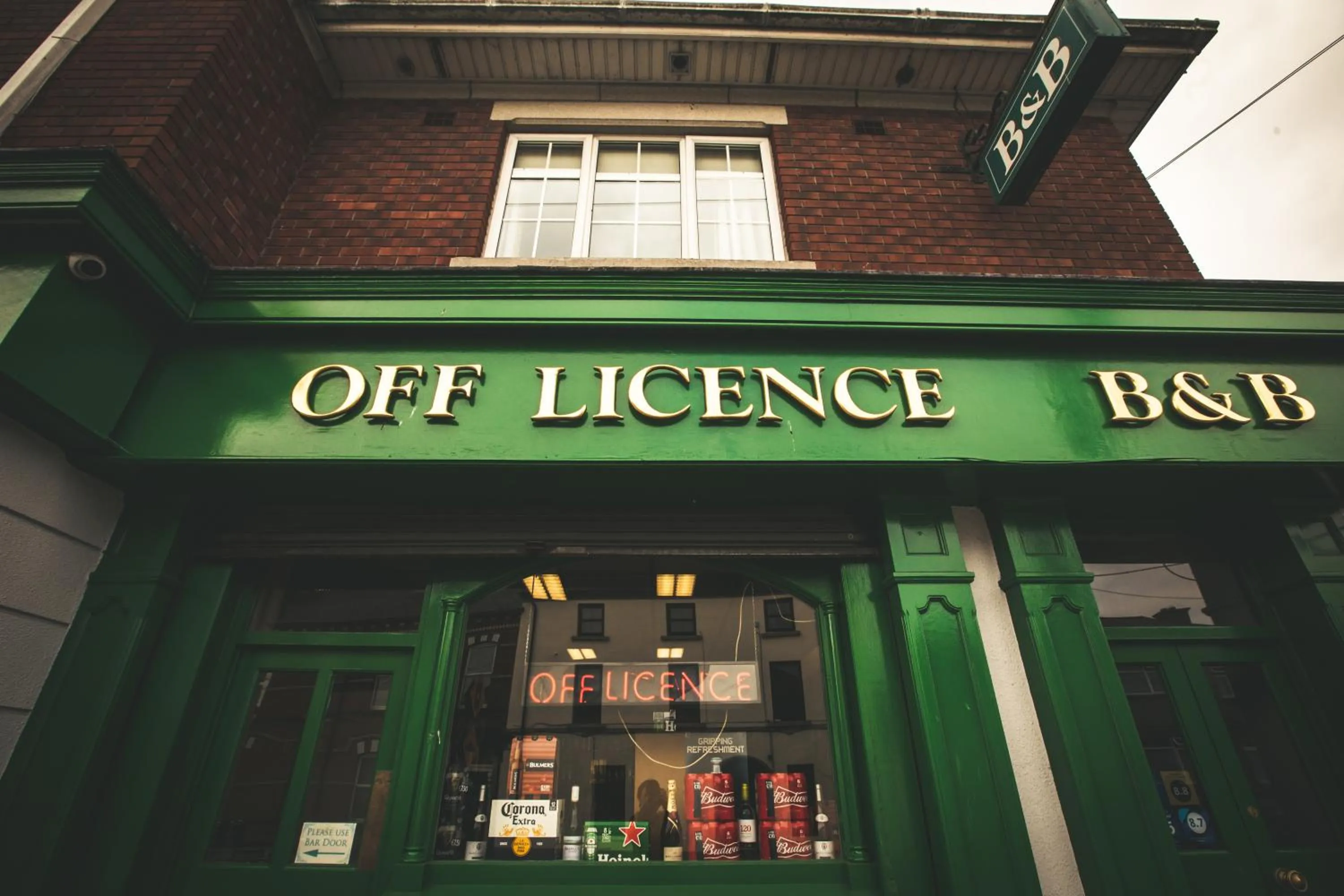 Facade/entrance in Kerrigan's B&B