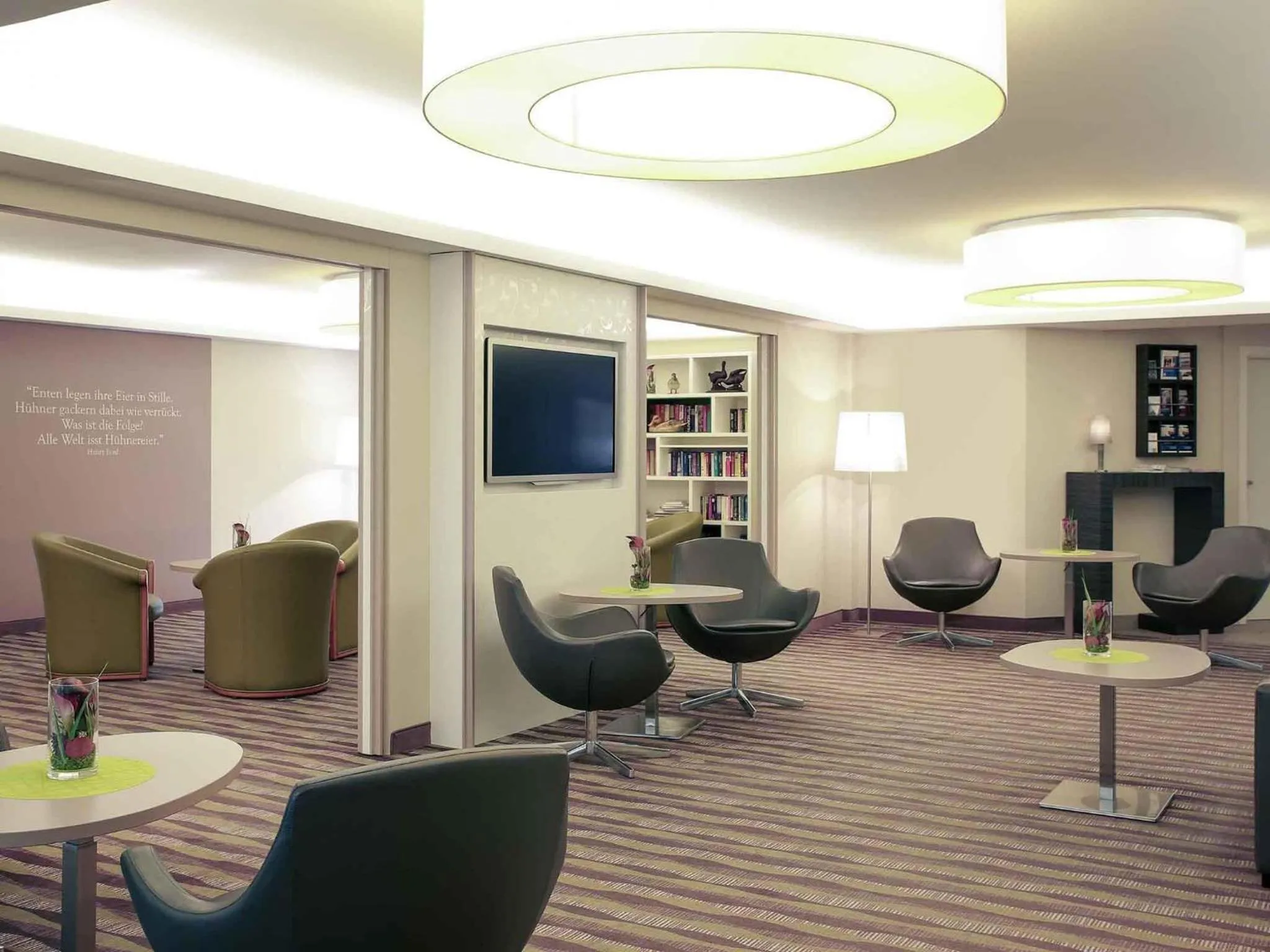 Lounge or bar in Mercure Hotel am Entenfang Hannover