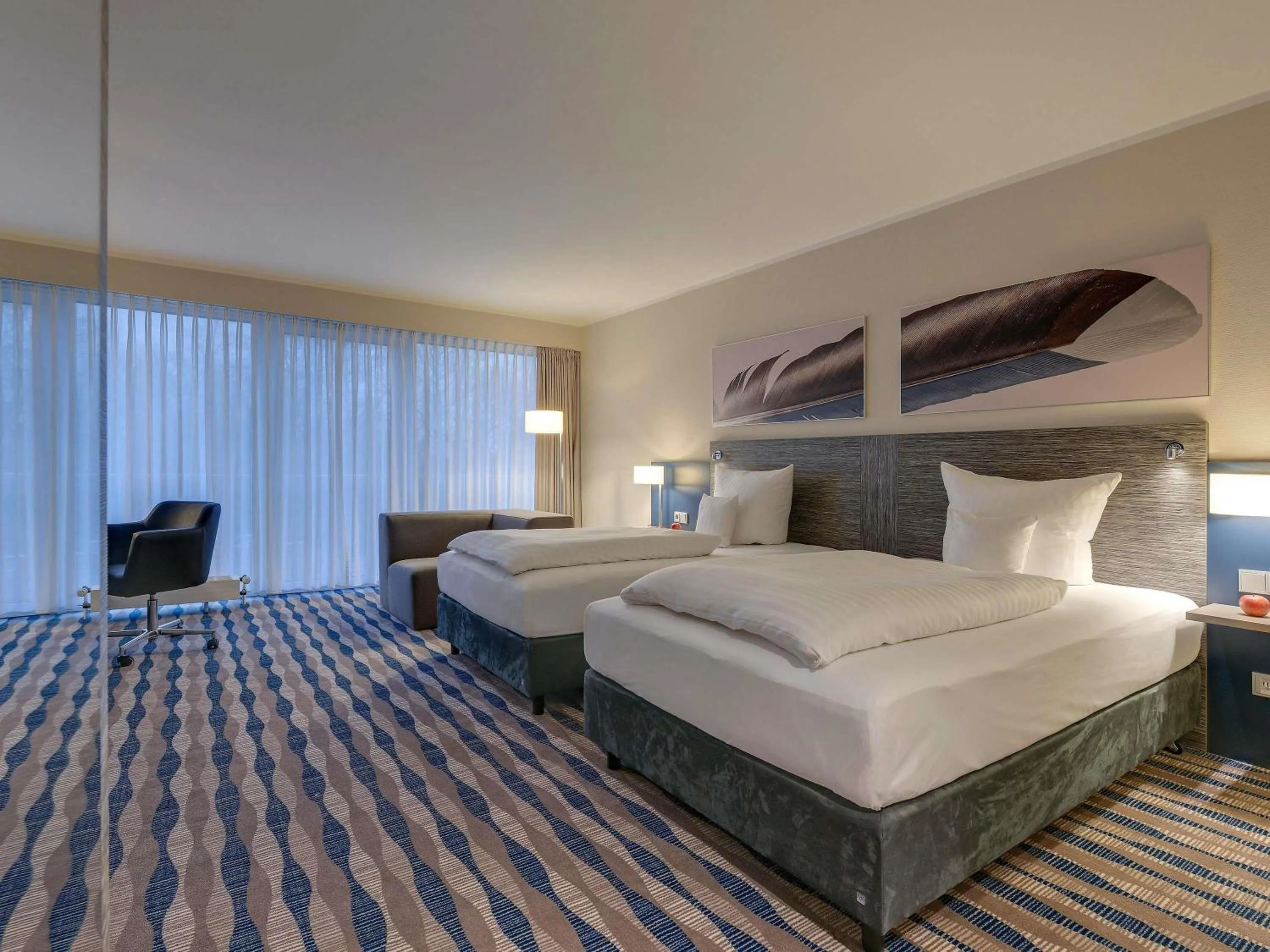 Standard Twin Room in Mercure Hotel am Entenfang Hannover