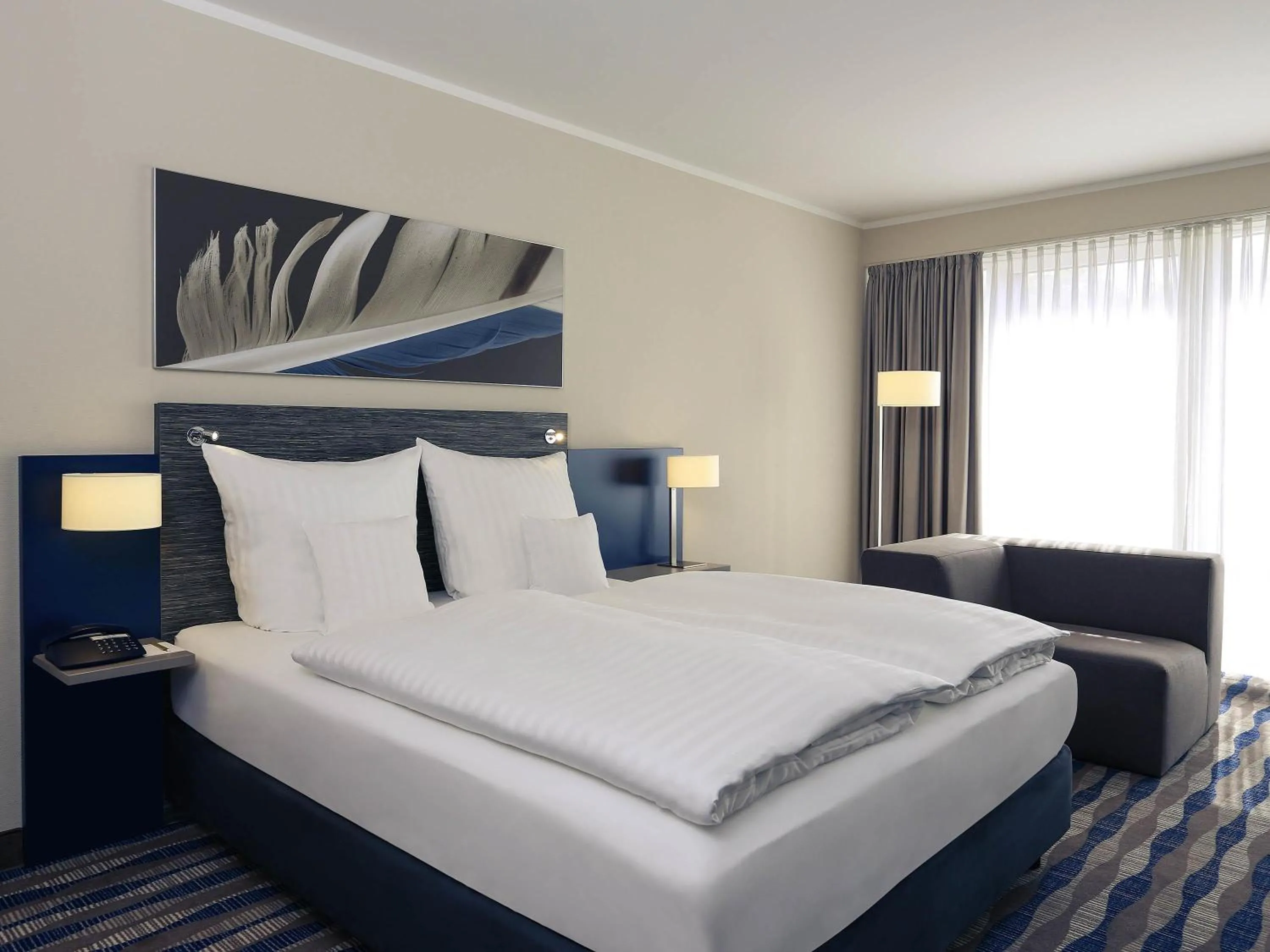 Bedroom, Bed in Mercure Hotel am Entenfang Hannover