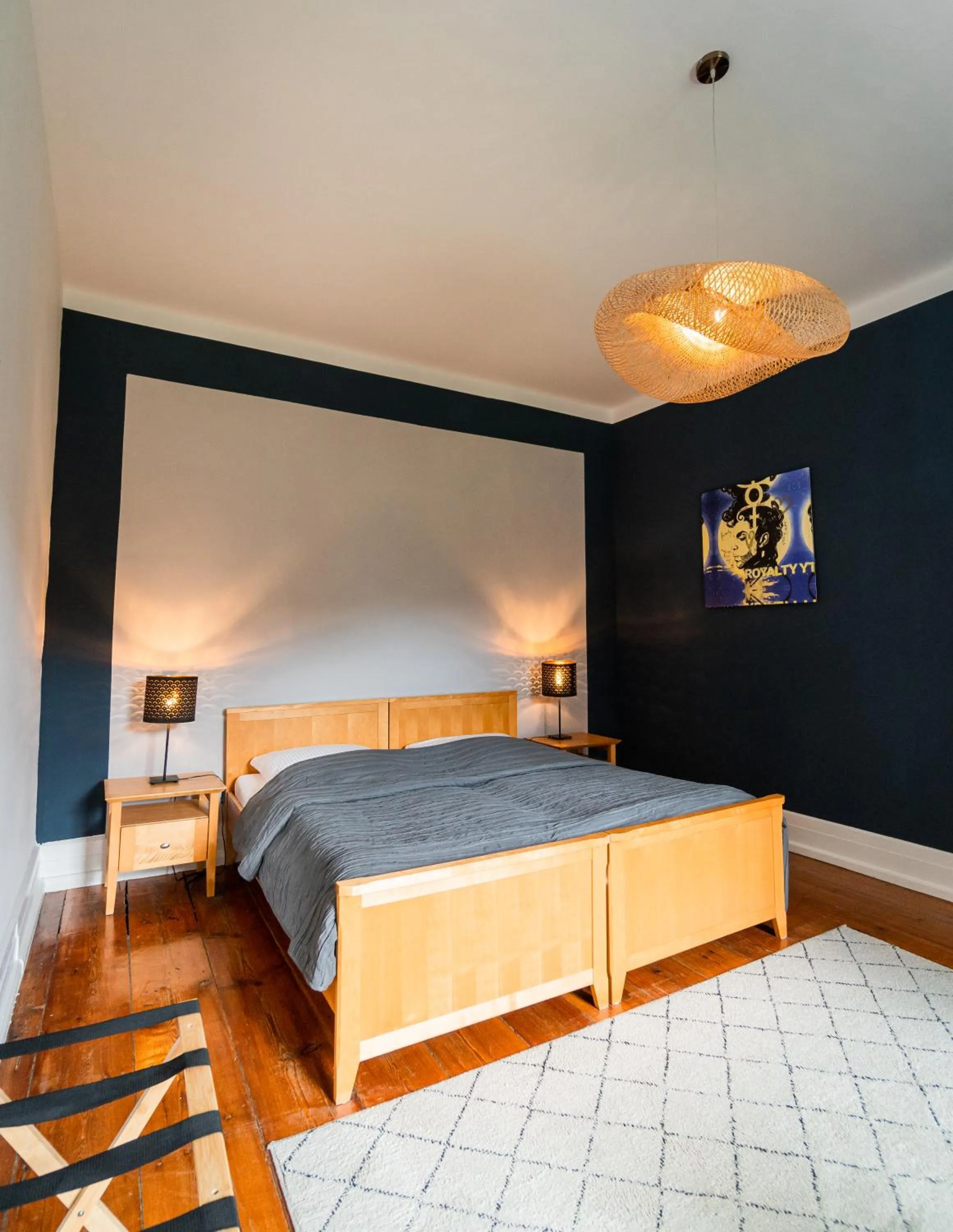 Bedroom, Bed in Schloss Harkensee