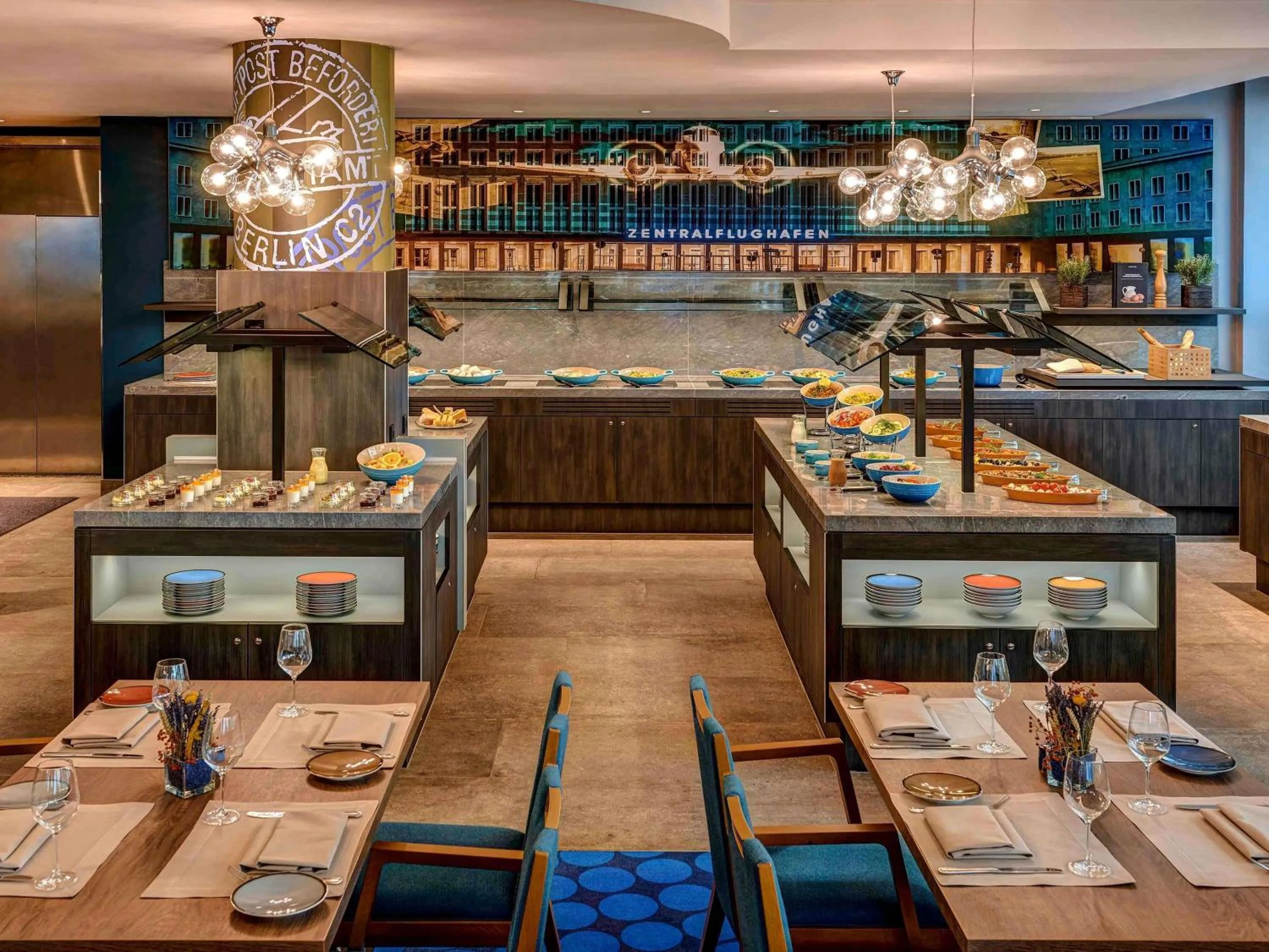 Breakfast in Mercure Hotel Berlin Tempelhof