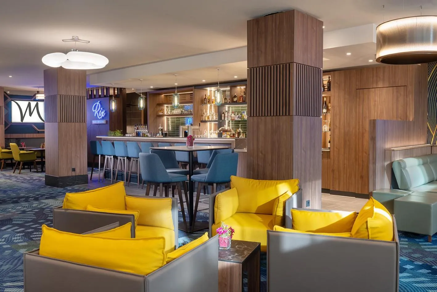 Lounge or bar in Mercure Hotel Berlin Tempelhof