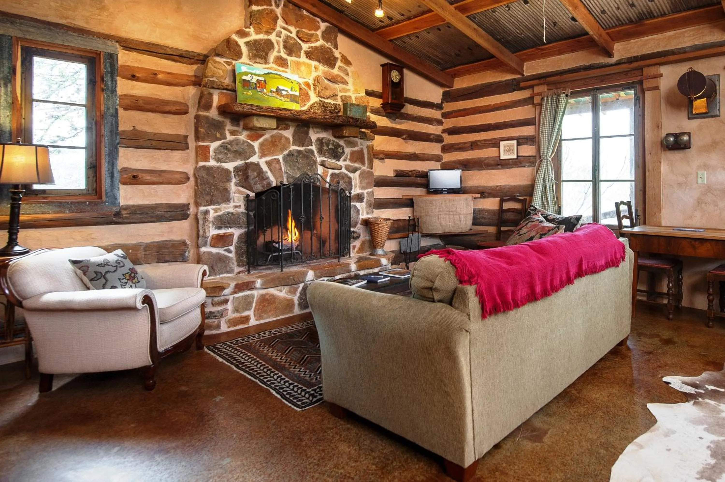 Living room in Barons CreekSide Resort