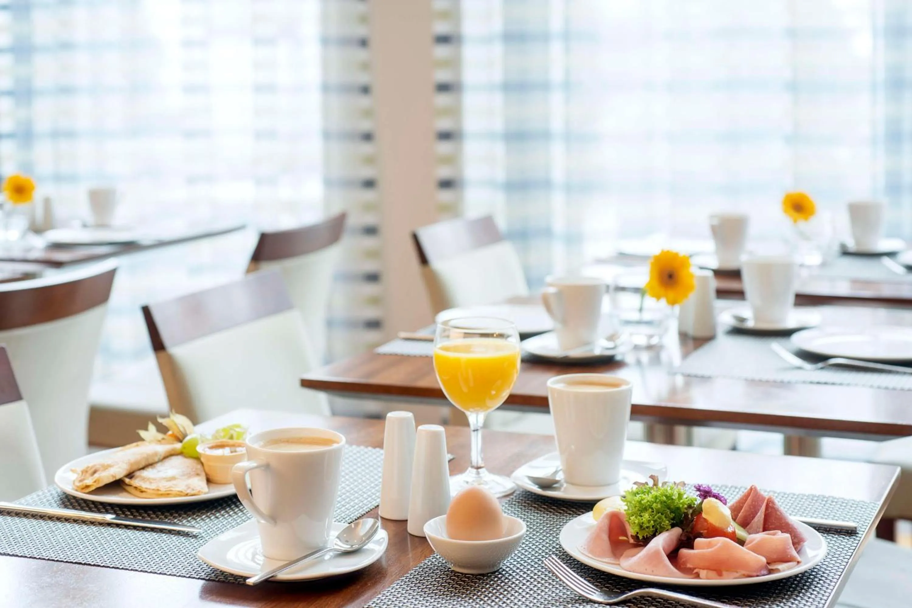 Food and drinks in NH Frankfurt Niederrad