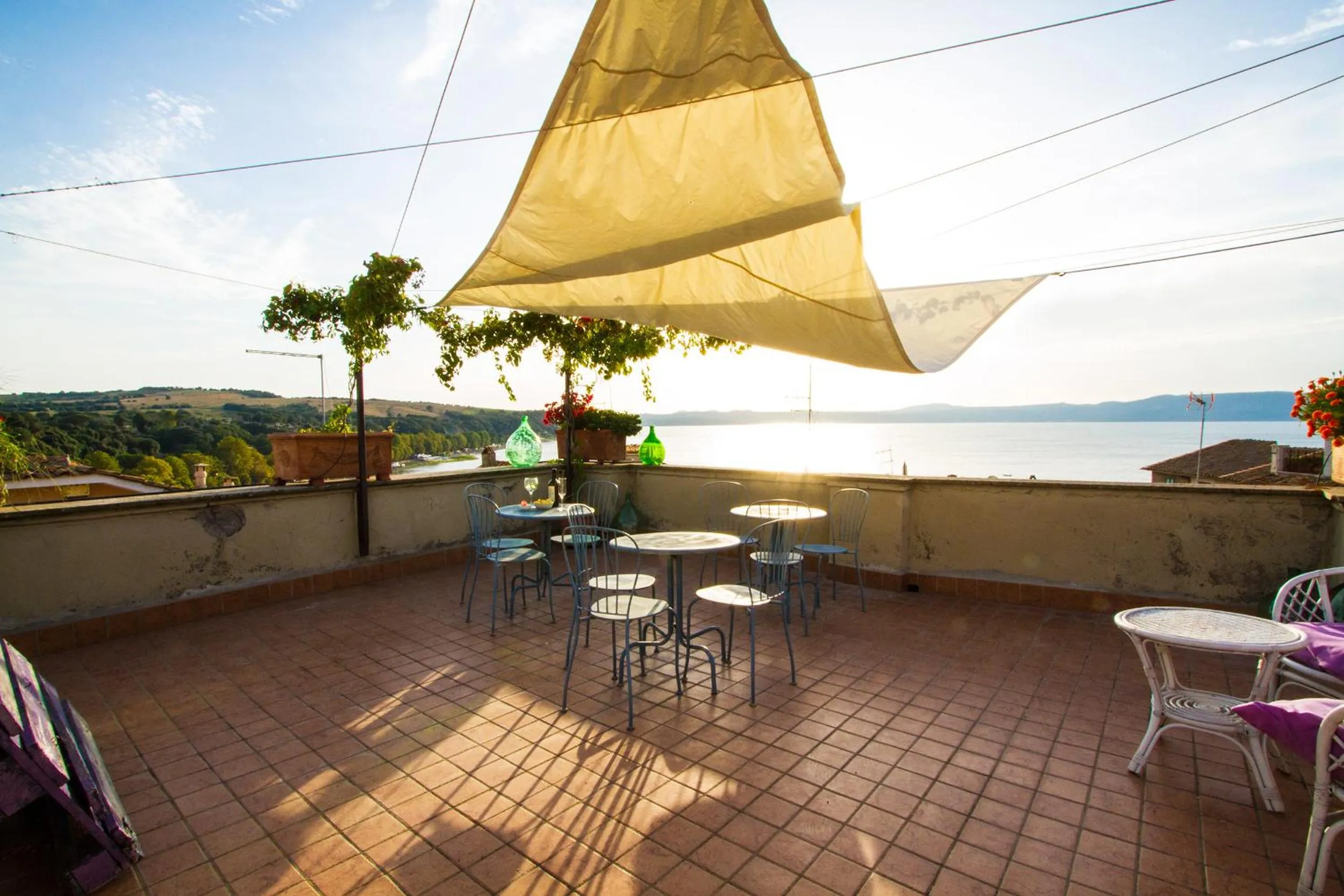 Balcony/Terrace in La Dimora diChecchino