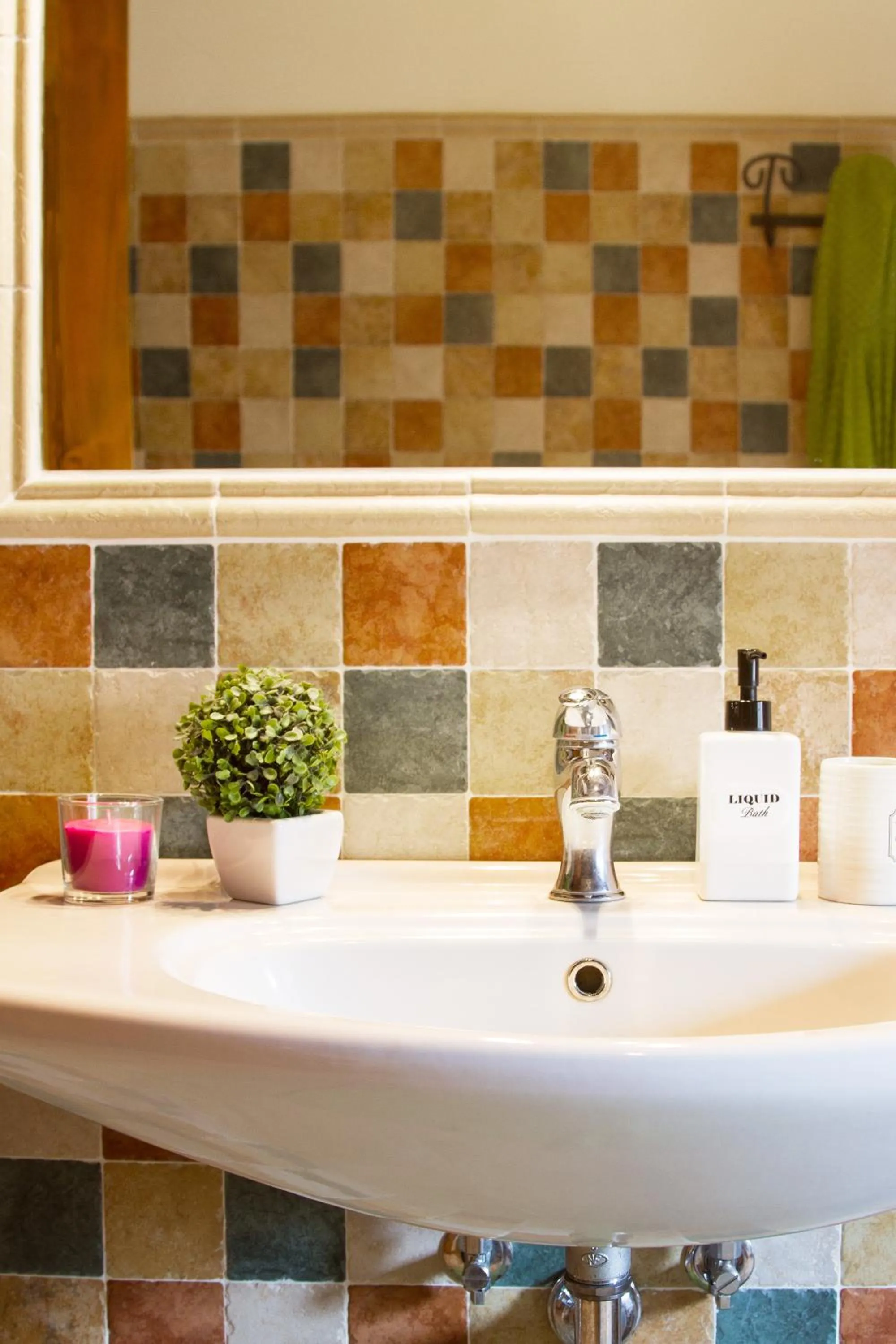 Bathroom in La Dimora diChecchino