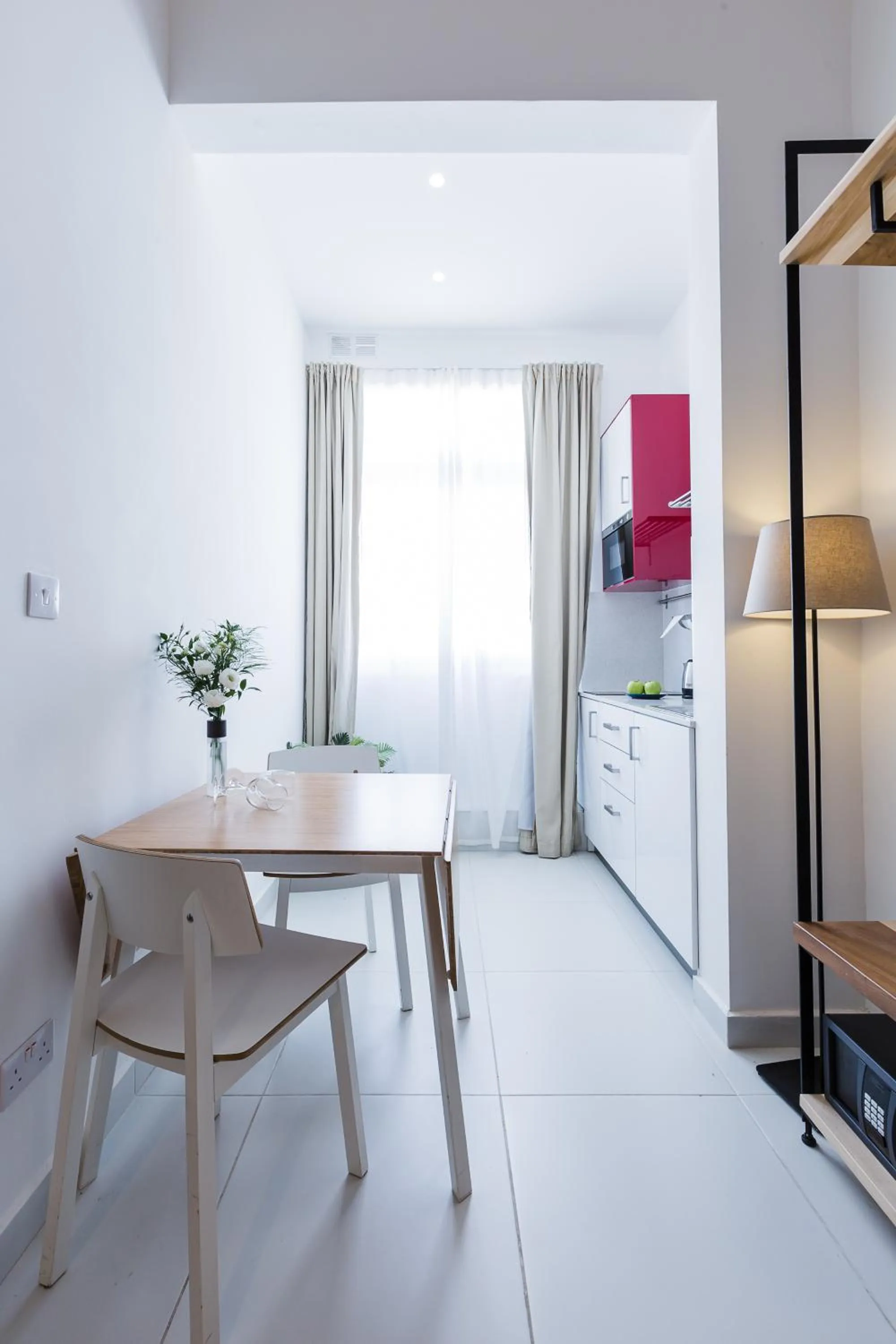 Seating area in Two Pillows Boutique Hostel
