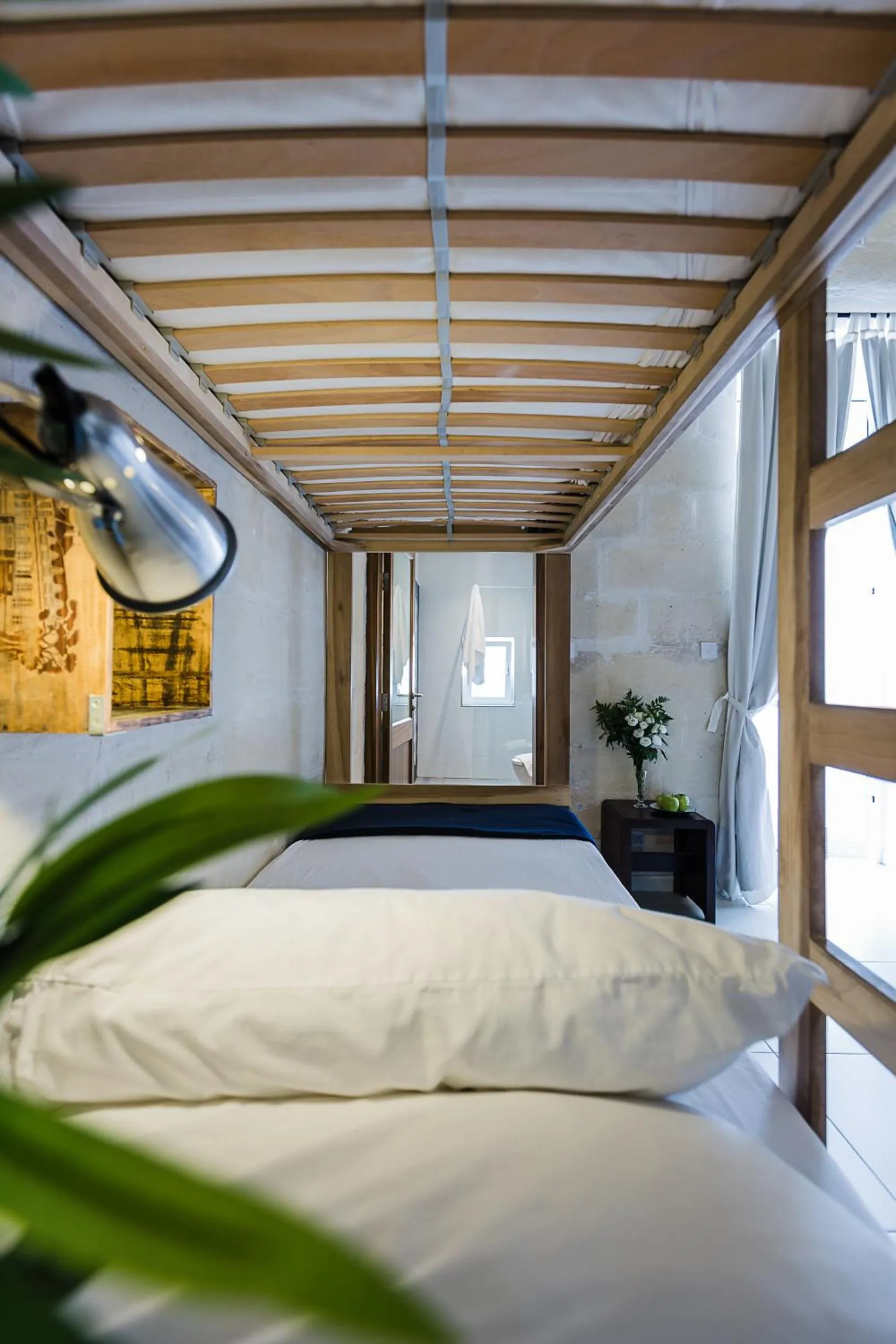 Bed in Two Pillows Boutique Hostel