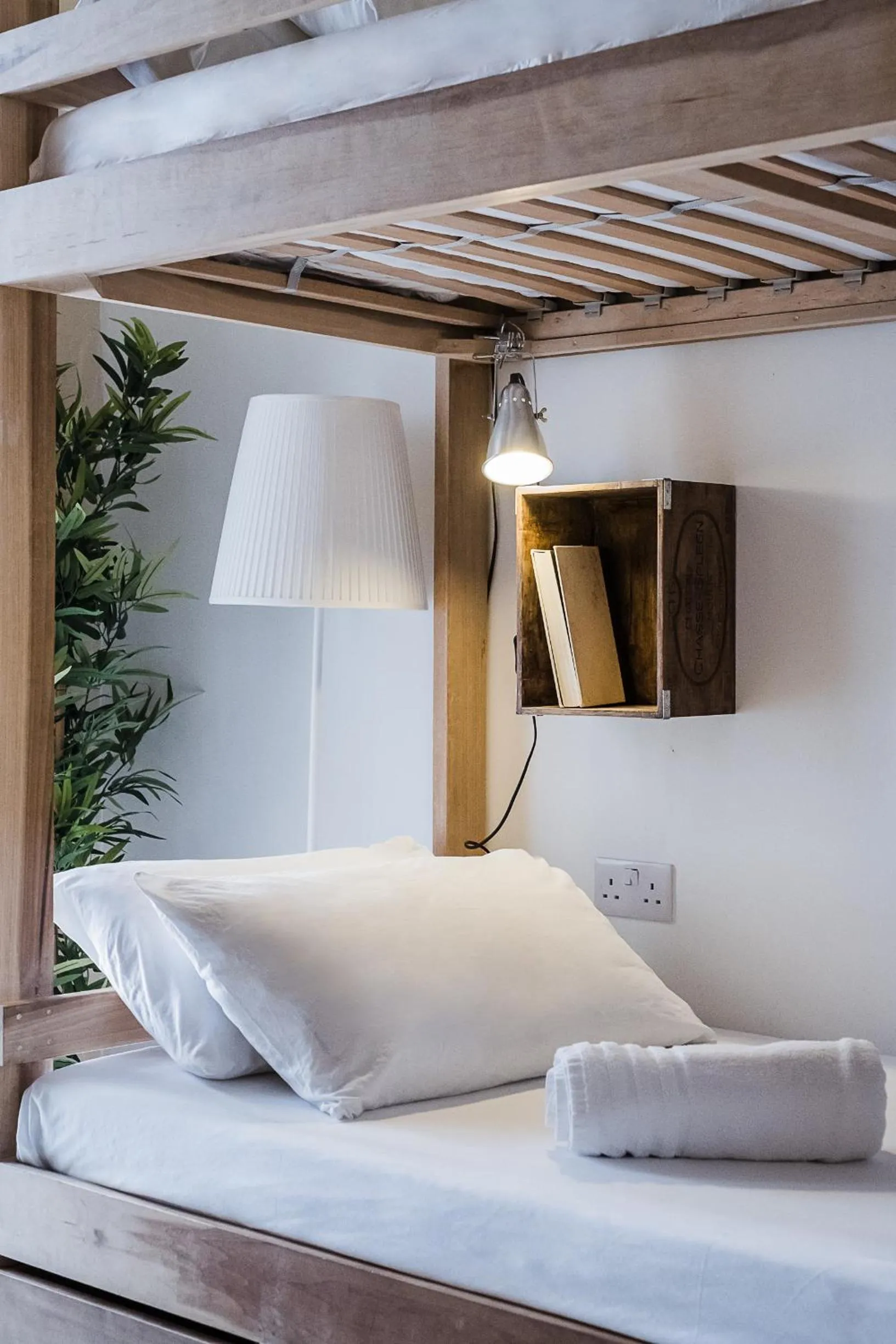 Bed in Two Pillows Boutique Hostel