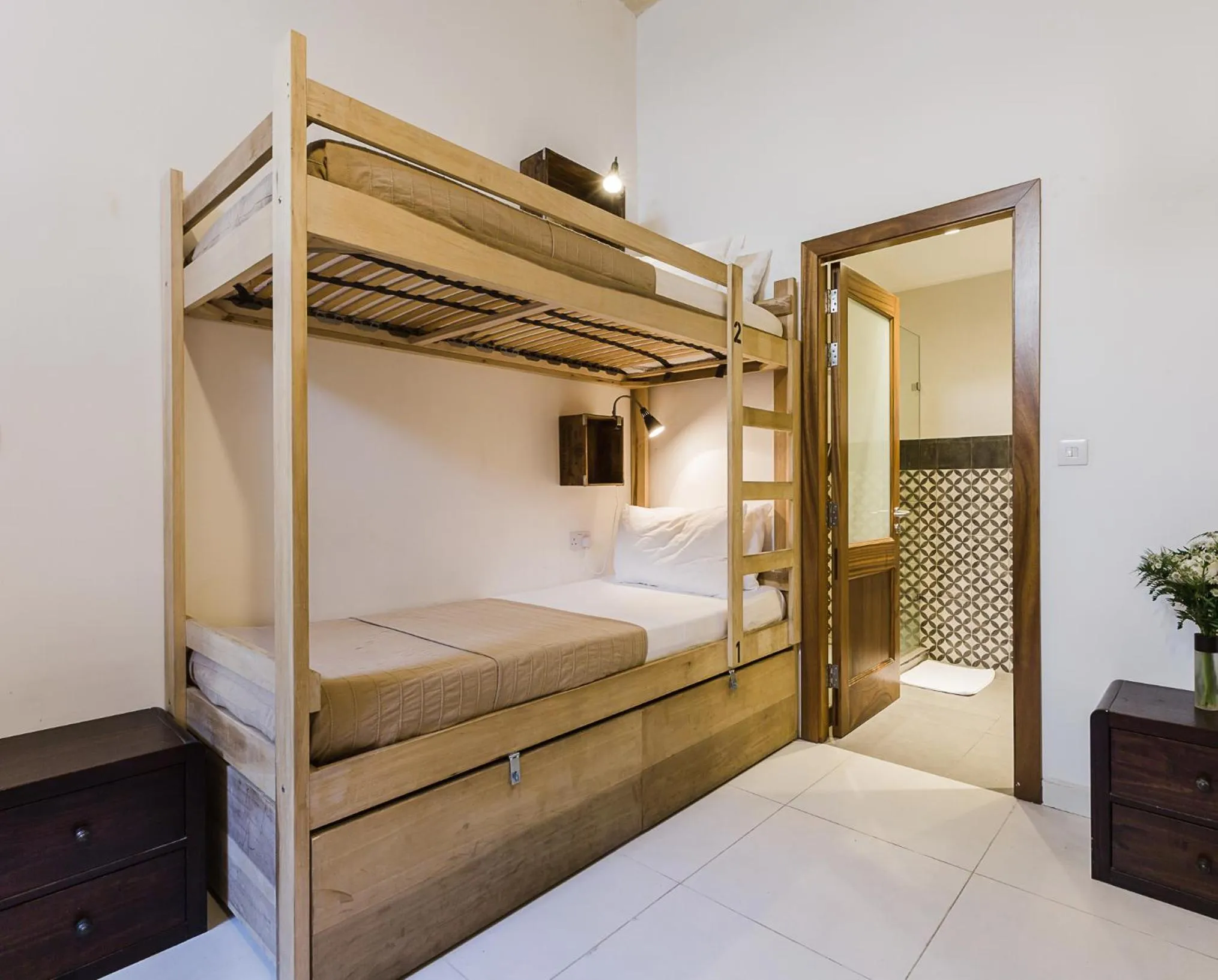 Bed in Two Pillows Boutique Hostel