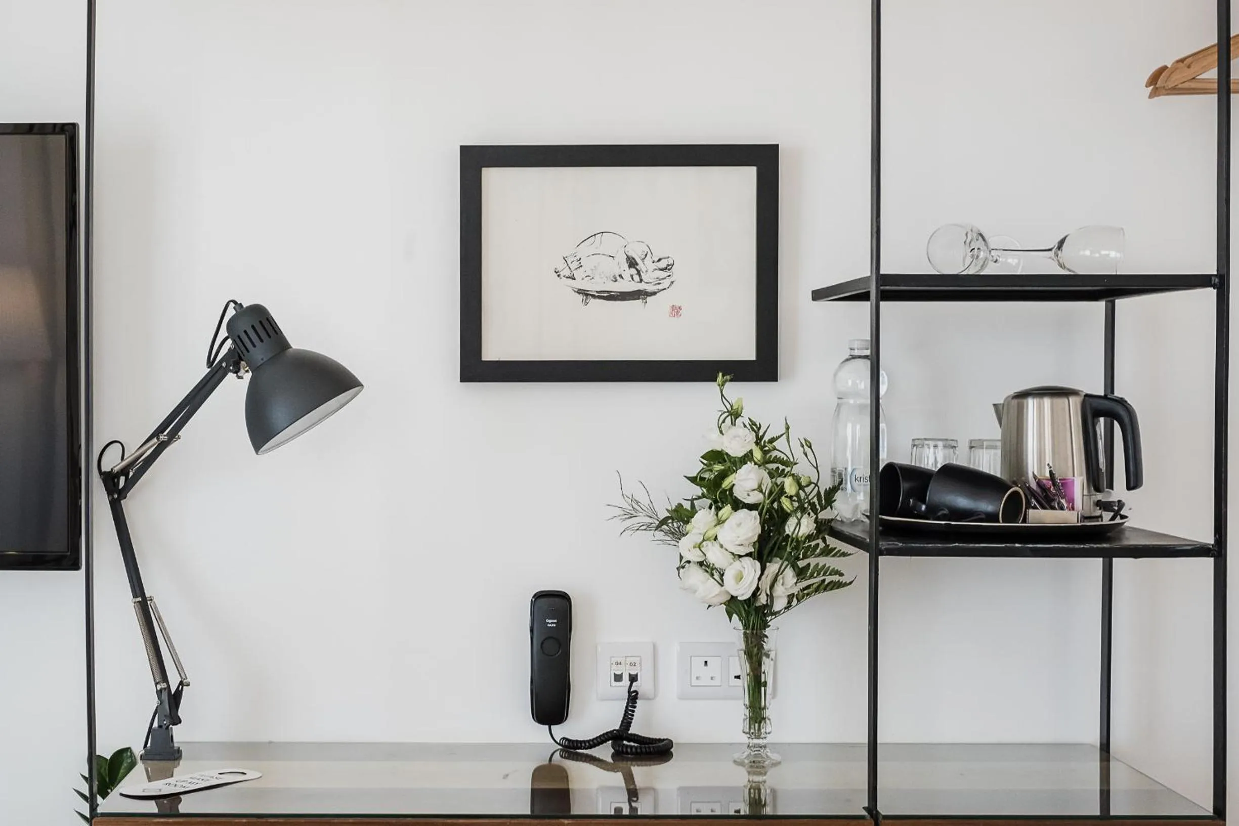 Decorative detail in Two Pillows Boutique Hostel