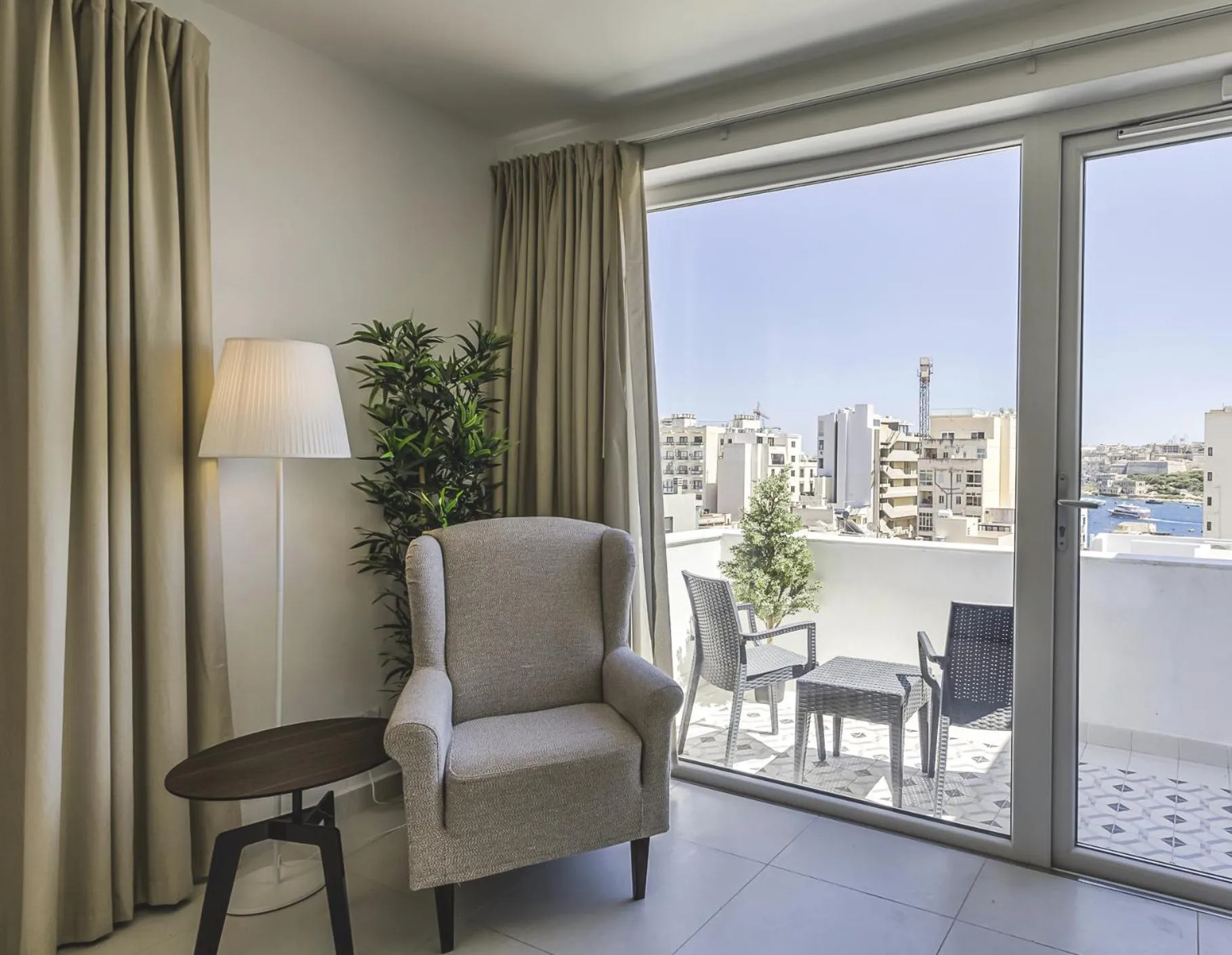 City view in Two Pillows Boutique Hostel