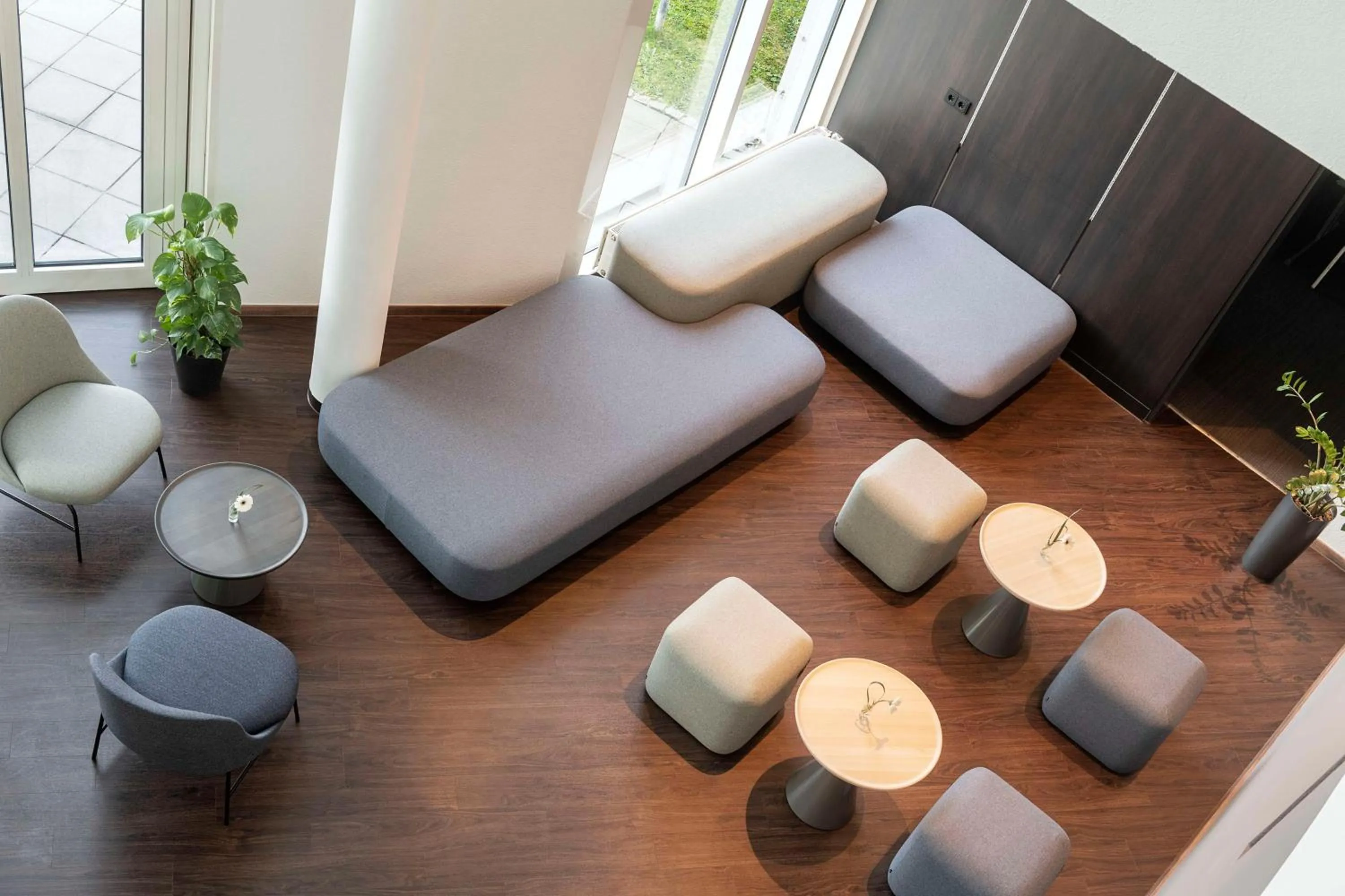 Lobby or reception in NH München Airport