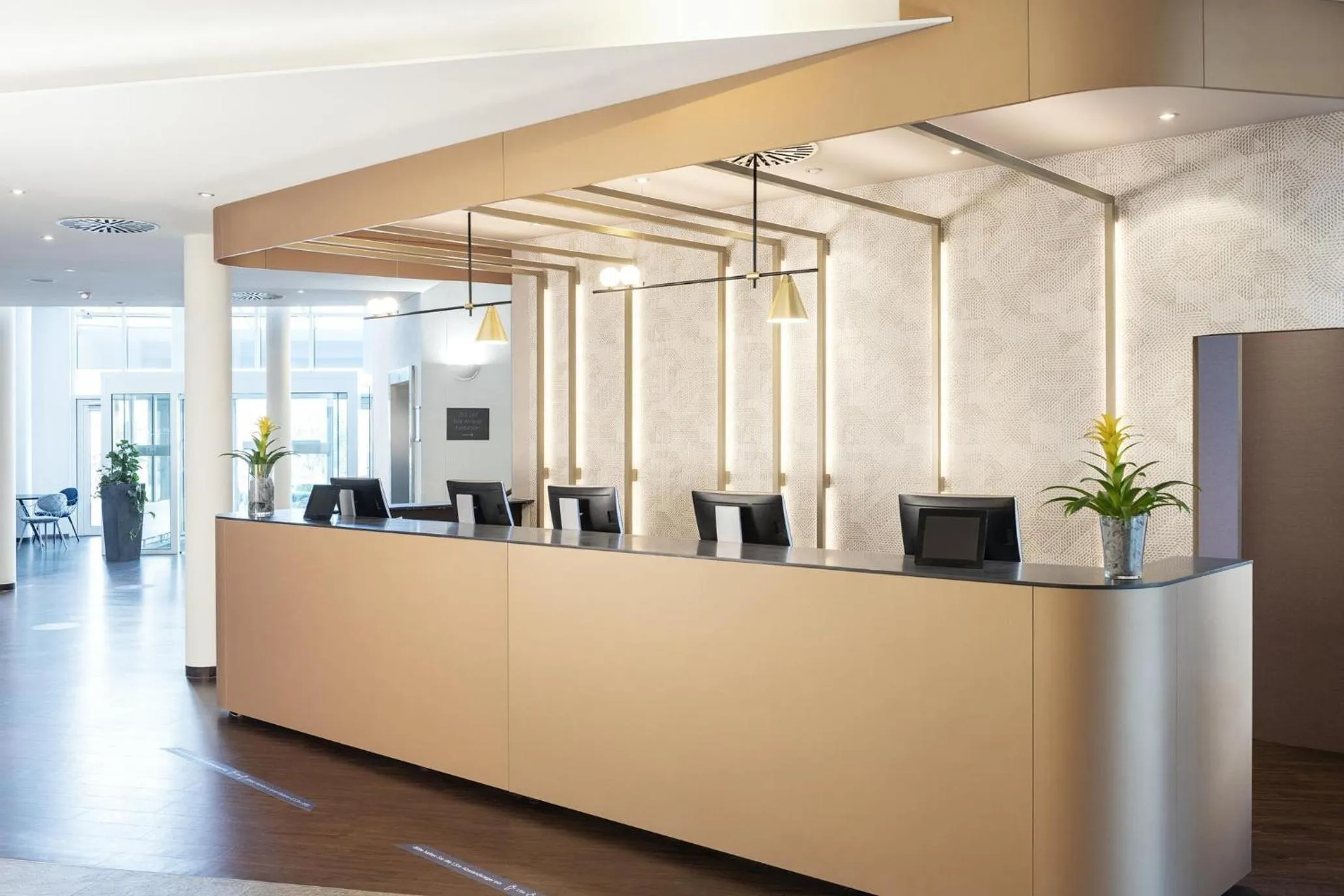 Lobby or reception in NH München Airport