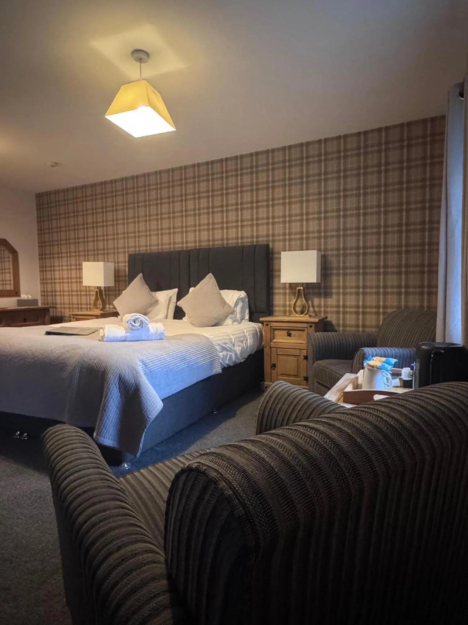 Bed in The Oaks Hotel