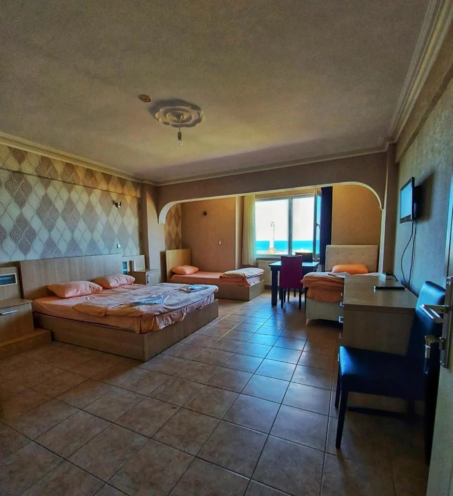 Quadruple Room with Sea View in KILIÇ MOTEL