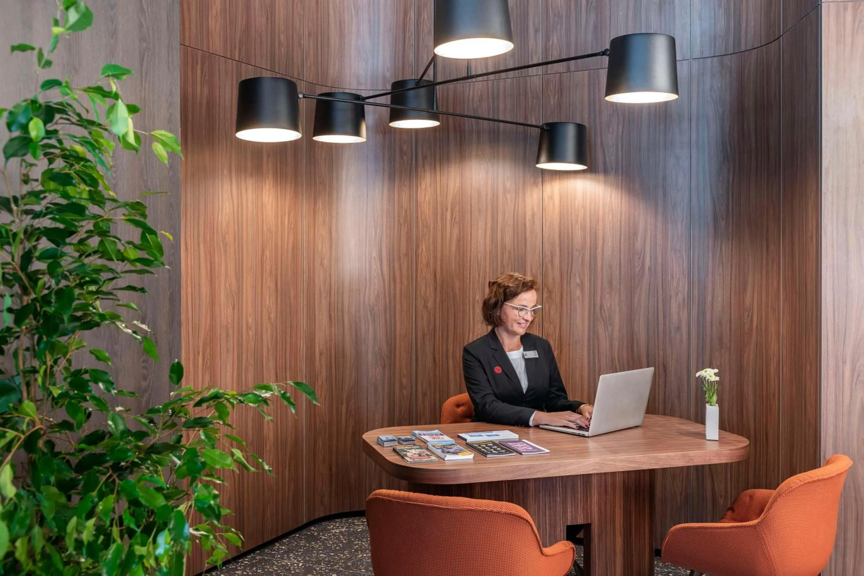 Lobby or reception in NH Collection München Bavaria