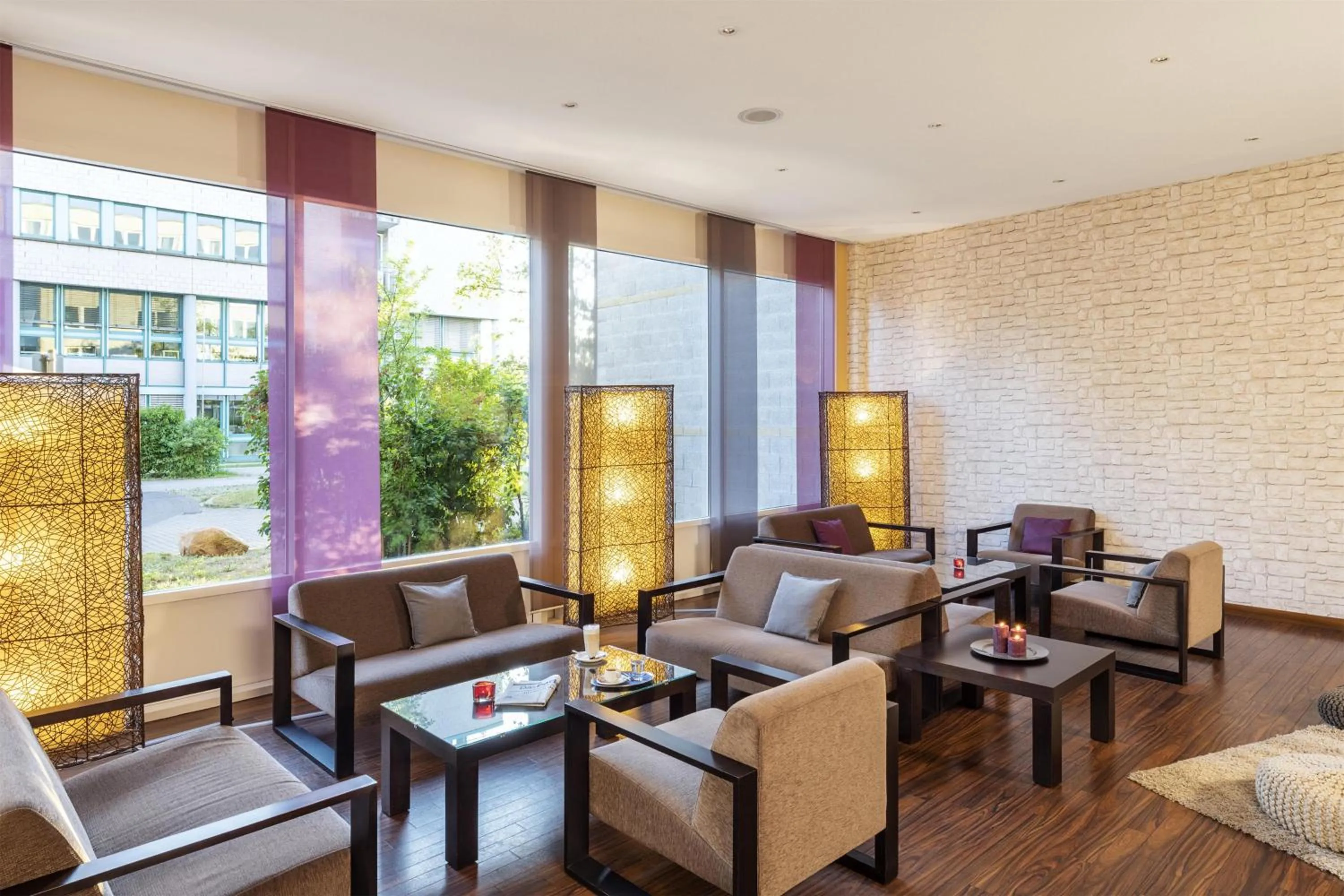 Lobby or reception in NH Leipzig Messe