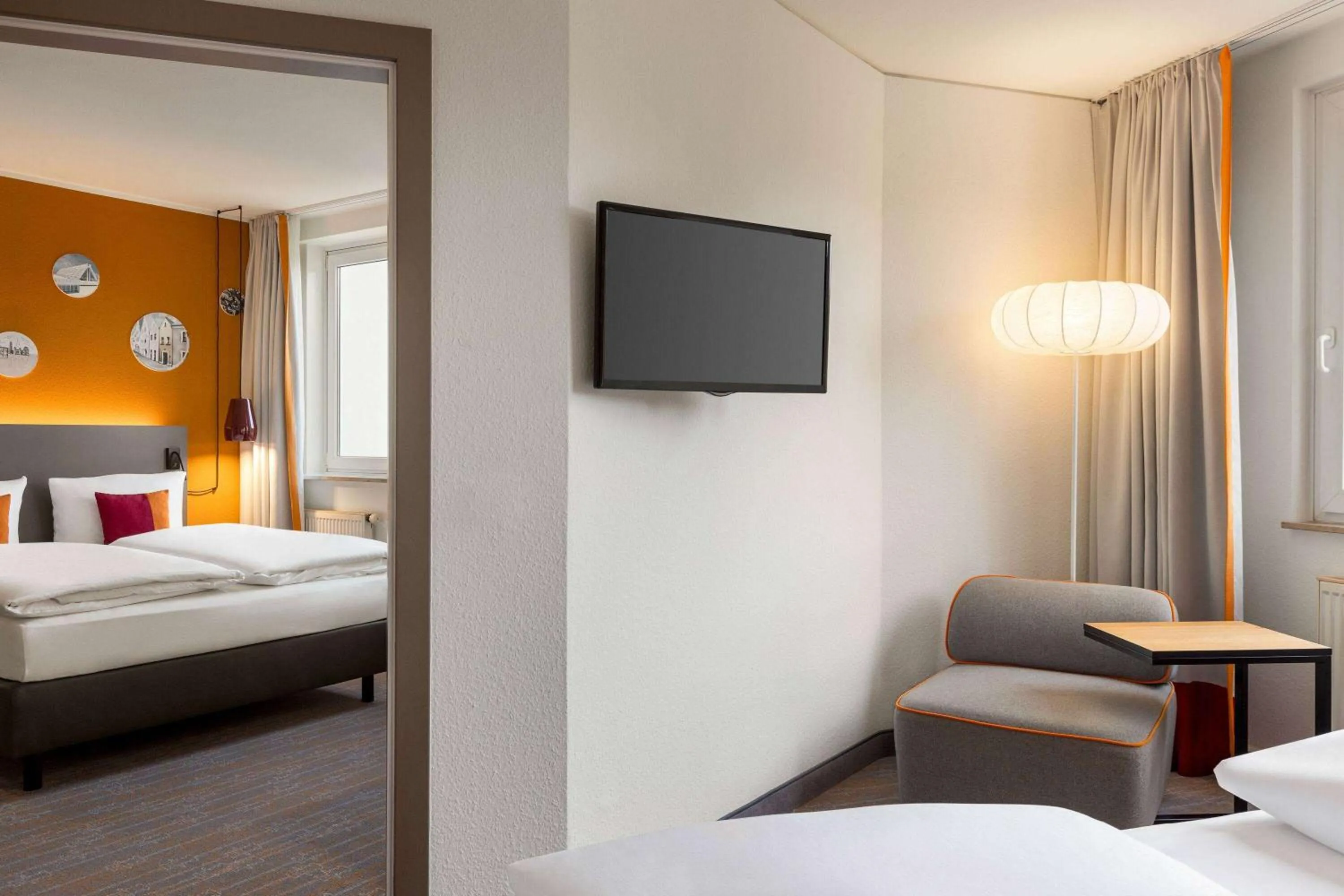 Photo of the whole room, Bed in Vienna House Easy by Wyndham Amberg