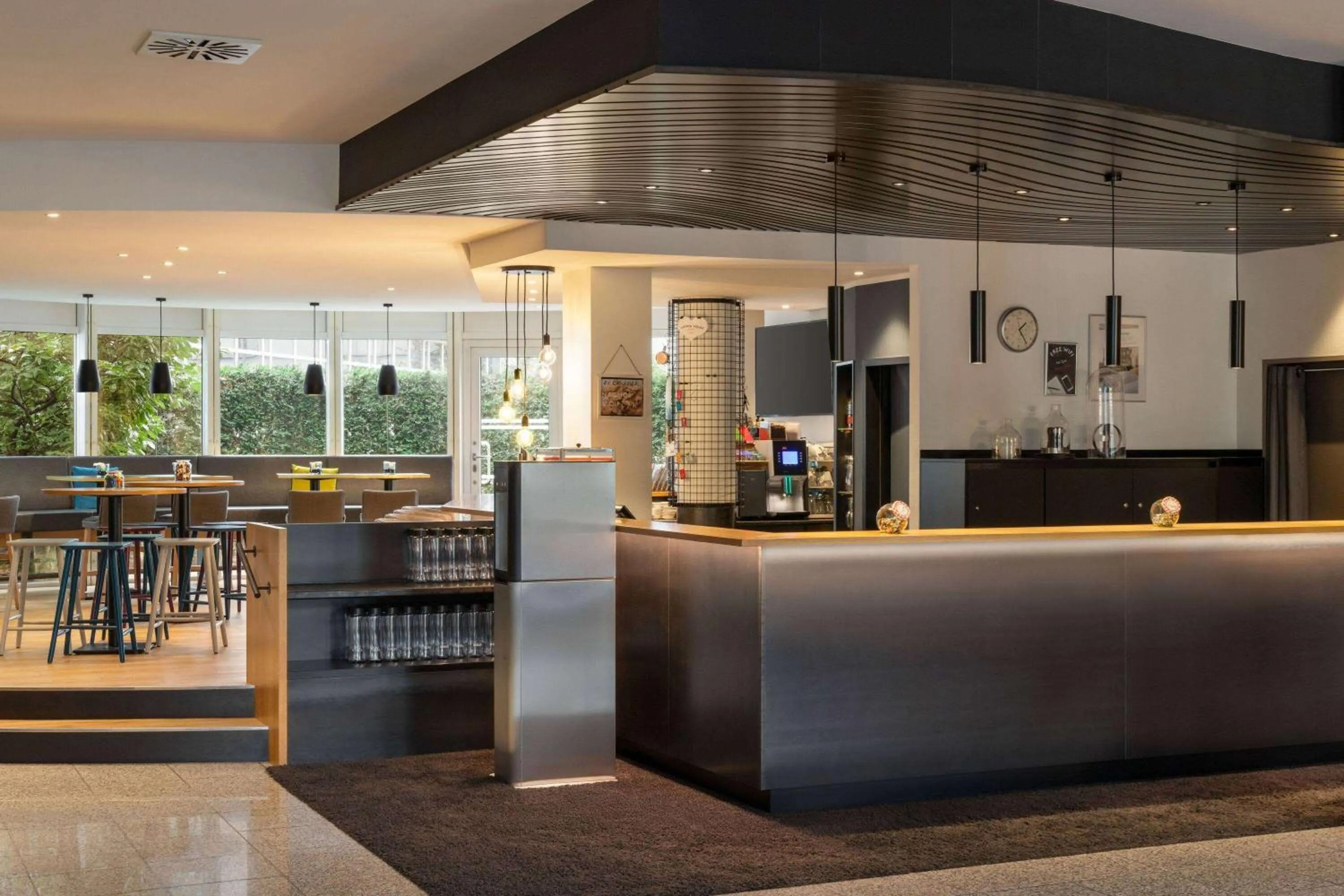 Lobby or reception in Vienna House Easy by Wyndham Amberg