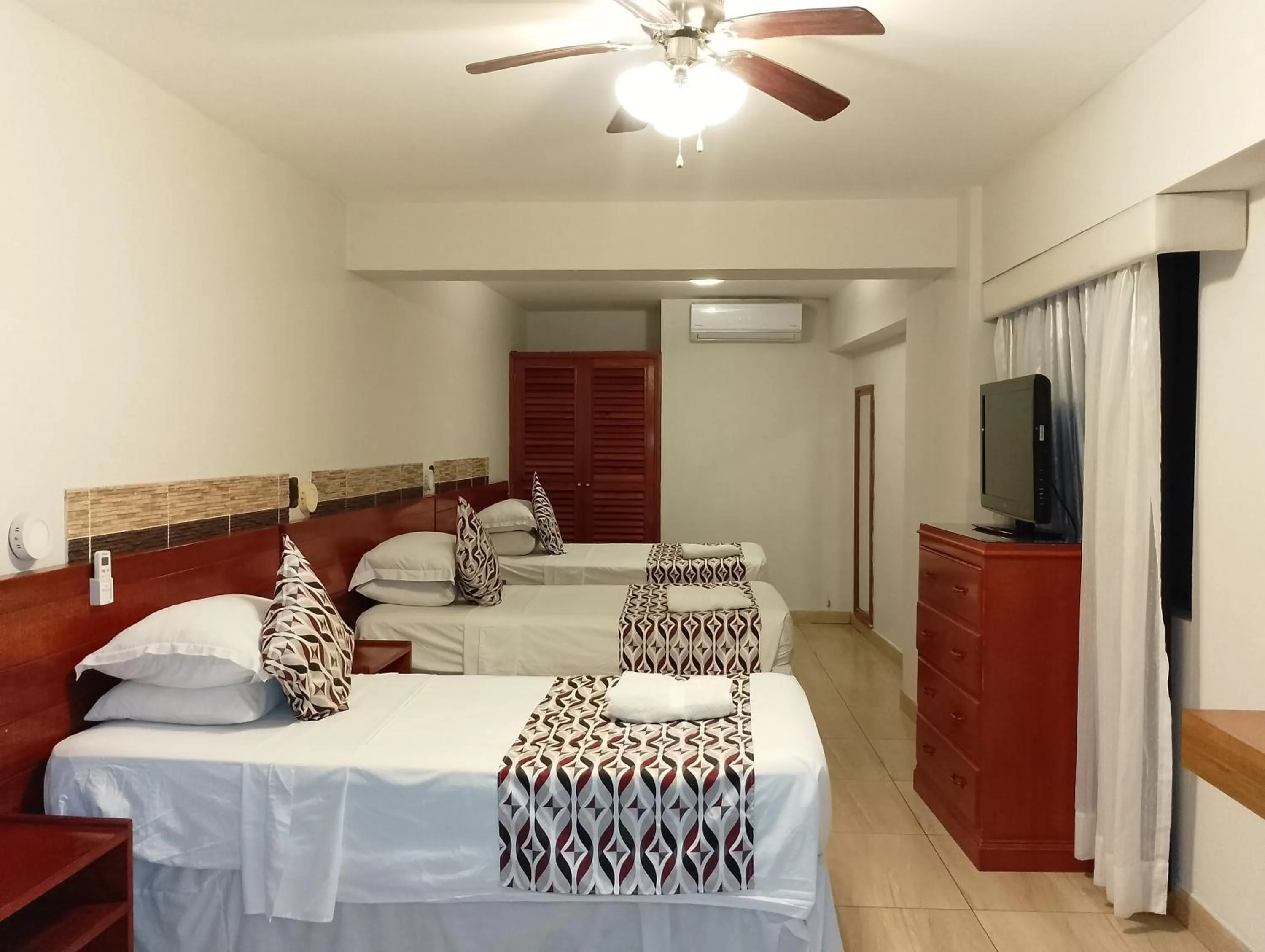 Bed in Samiria Jungle Hotel