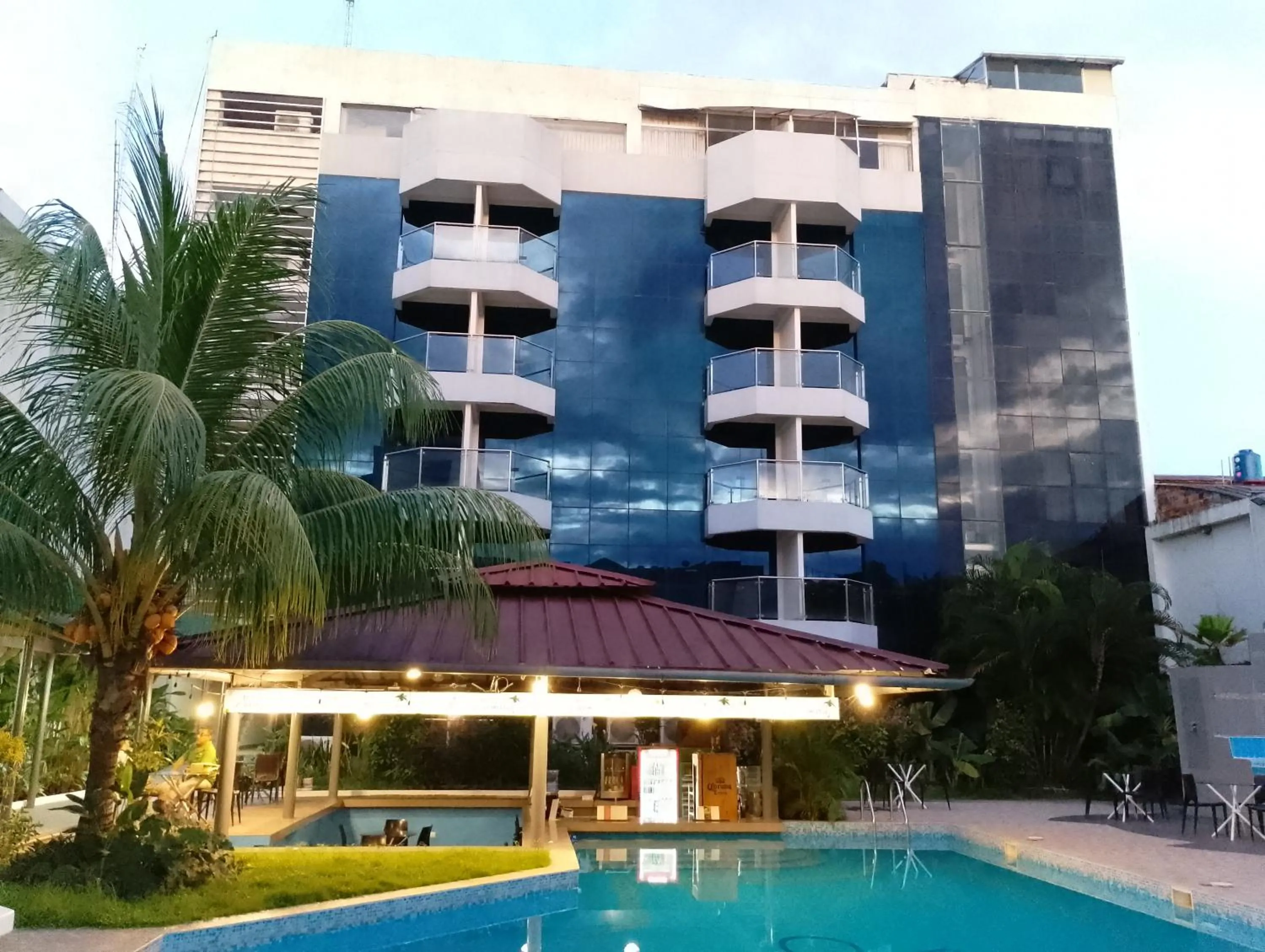 Property building in Samiria Jungle Hotel