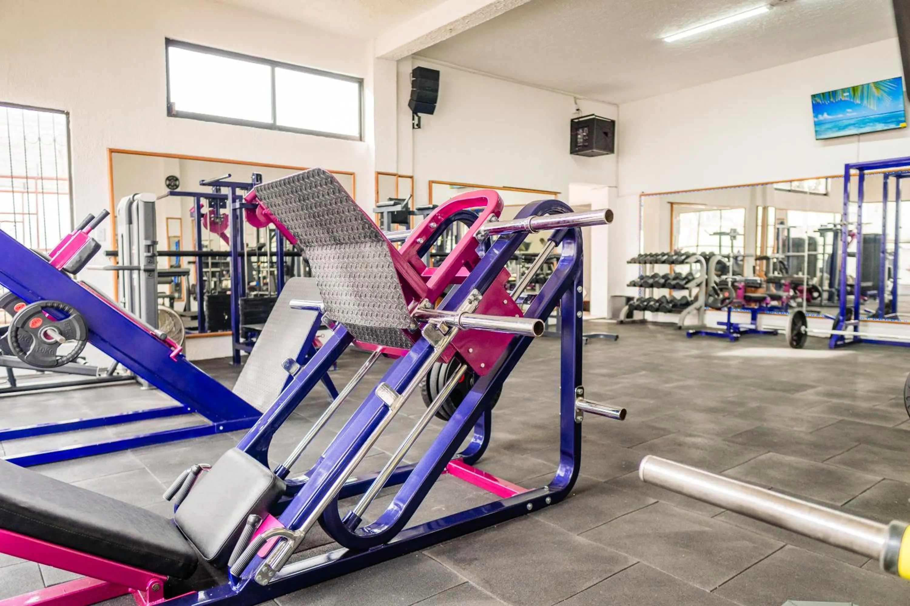Fitness centre/facilities in Hotel Azucena