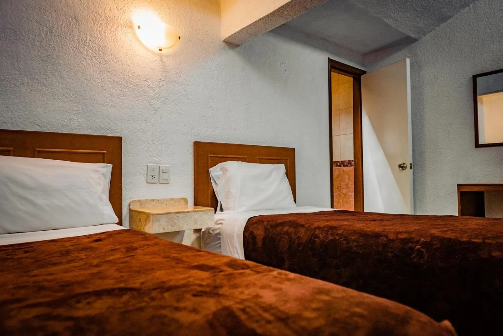 Bed in Hotel Azucena