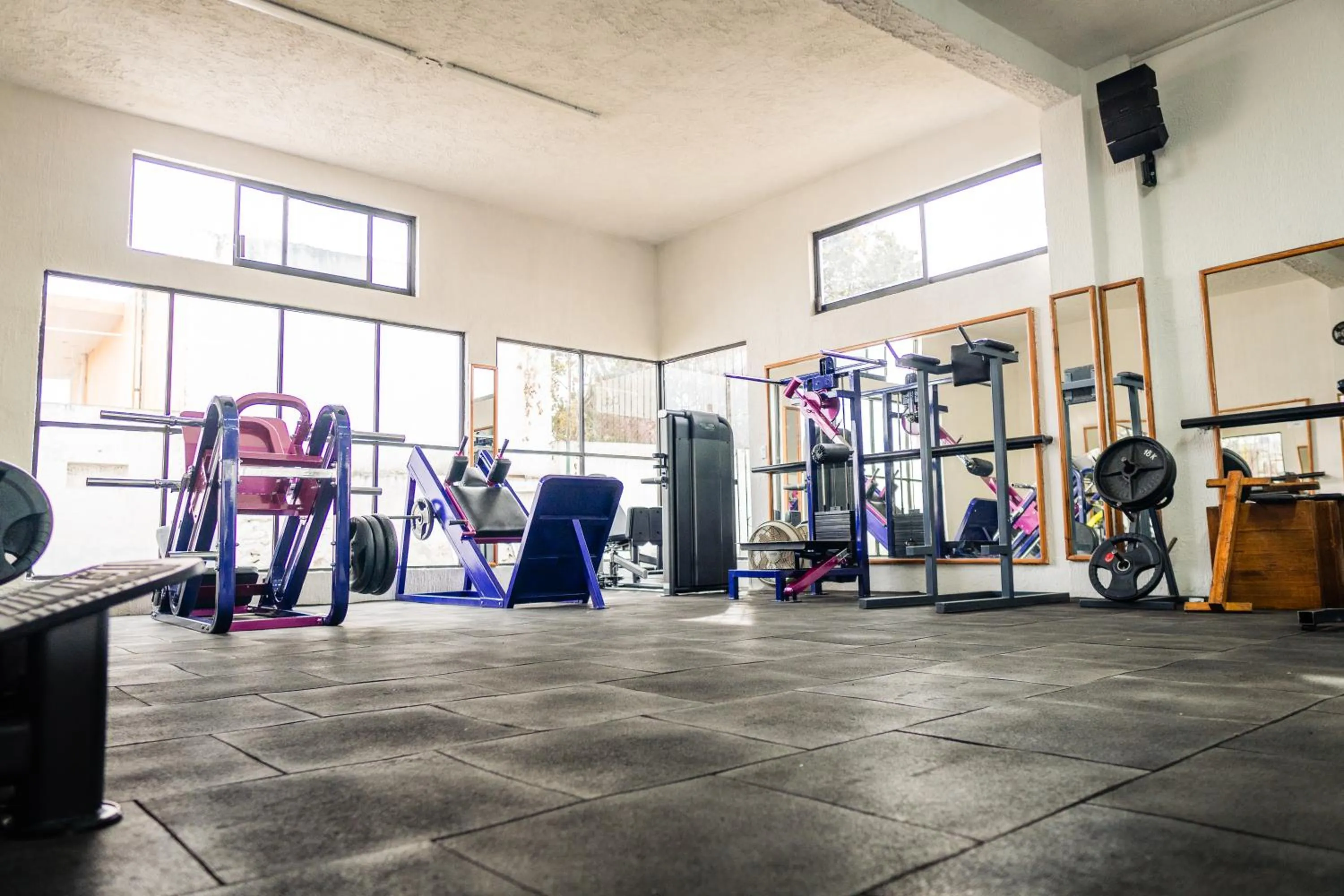 Fitness centre/facilities in Hotel Azucena