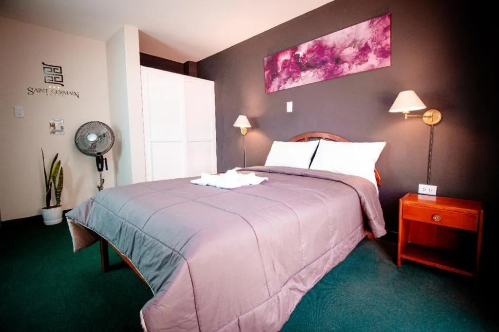 Bed in Saint Germain Hotel