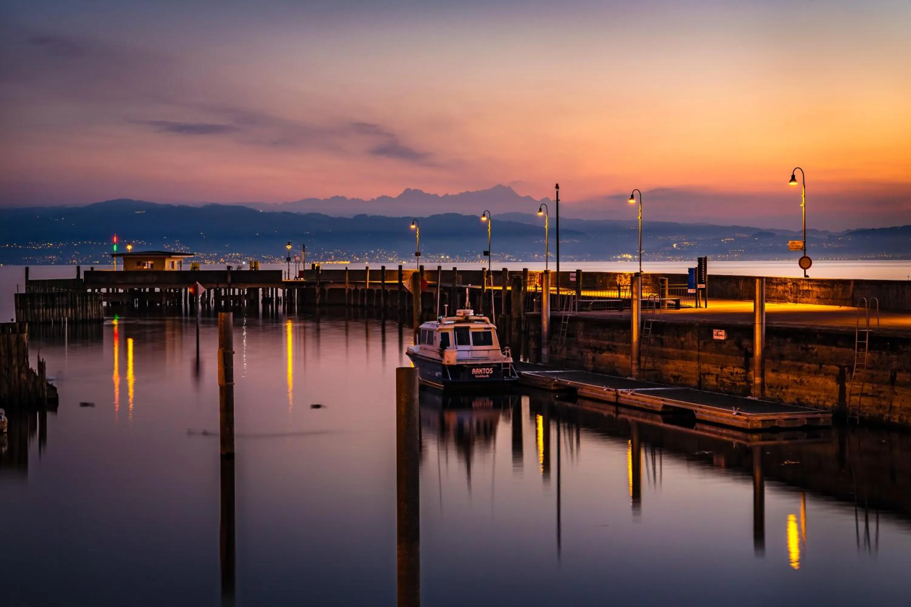 Sunset in Akzent Hotel Löwen
