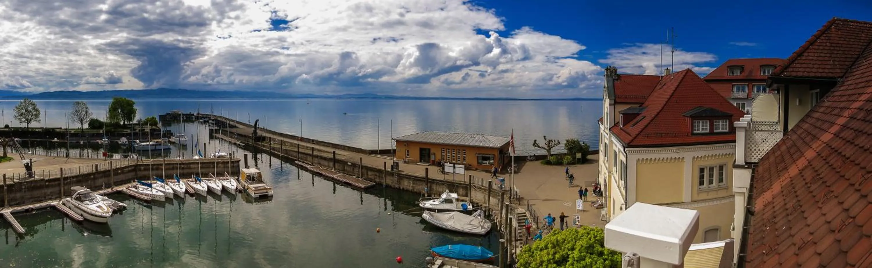 Lake view in Akzent Hotel Löwen