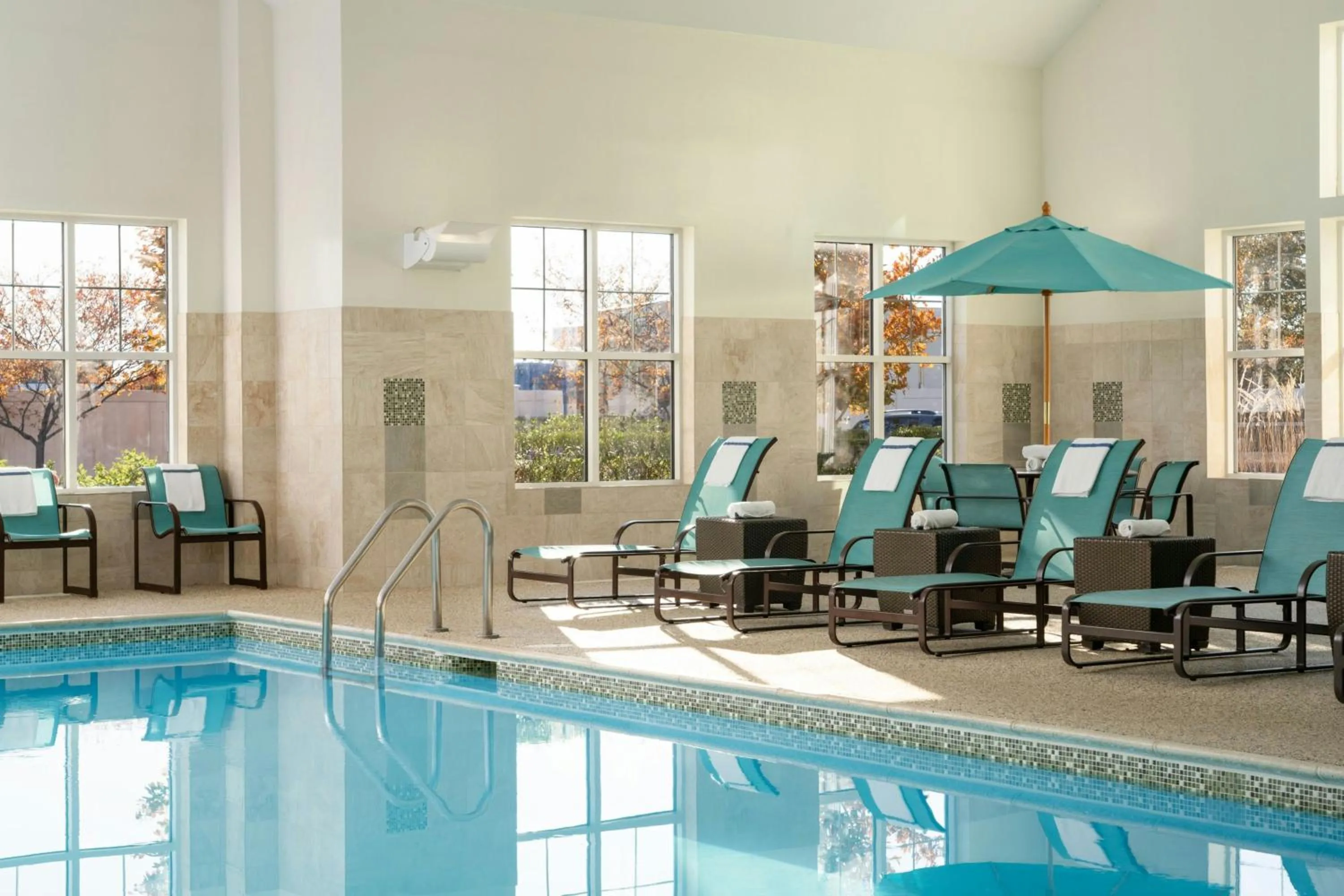 Swimming pool in Residence Inn by Marriott Springfield Chicopee