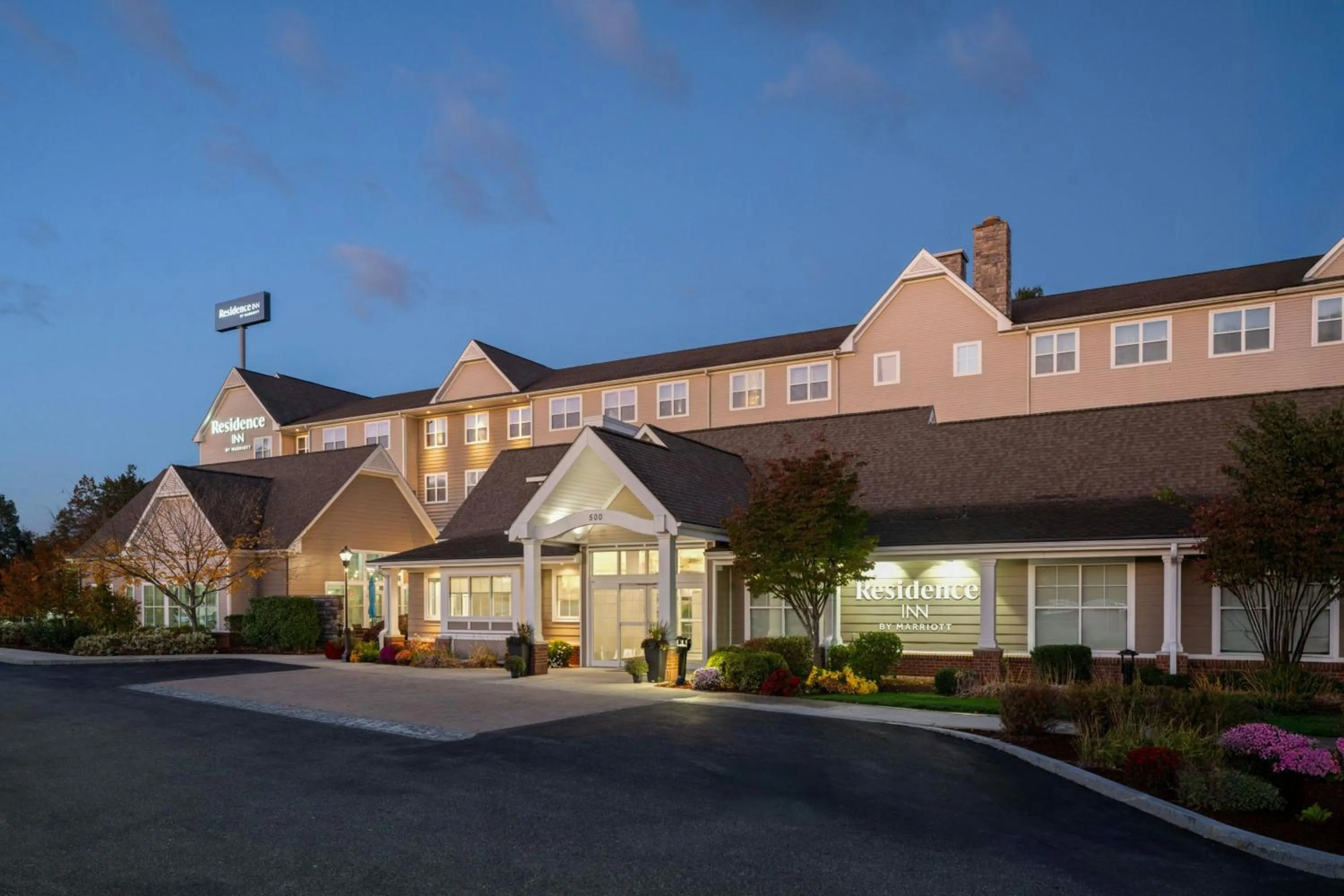 Property building in Residence Inn by Marriott Springfield Chicopee