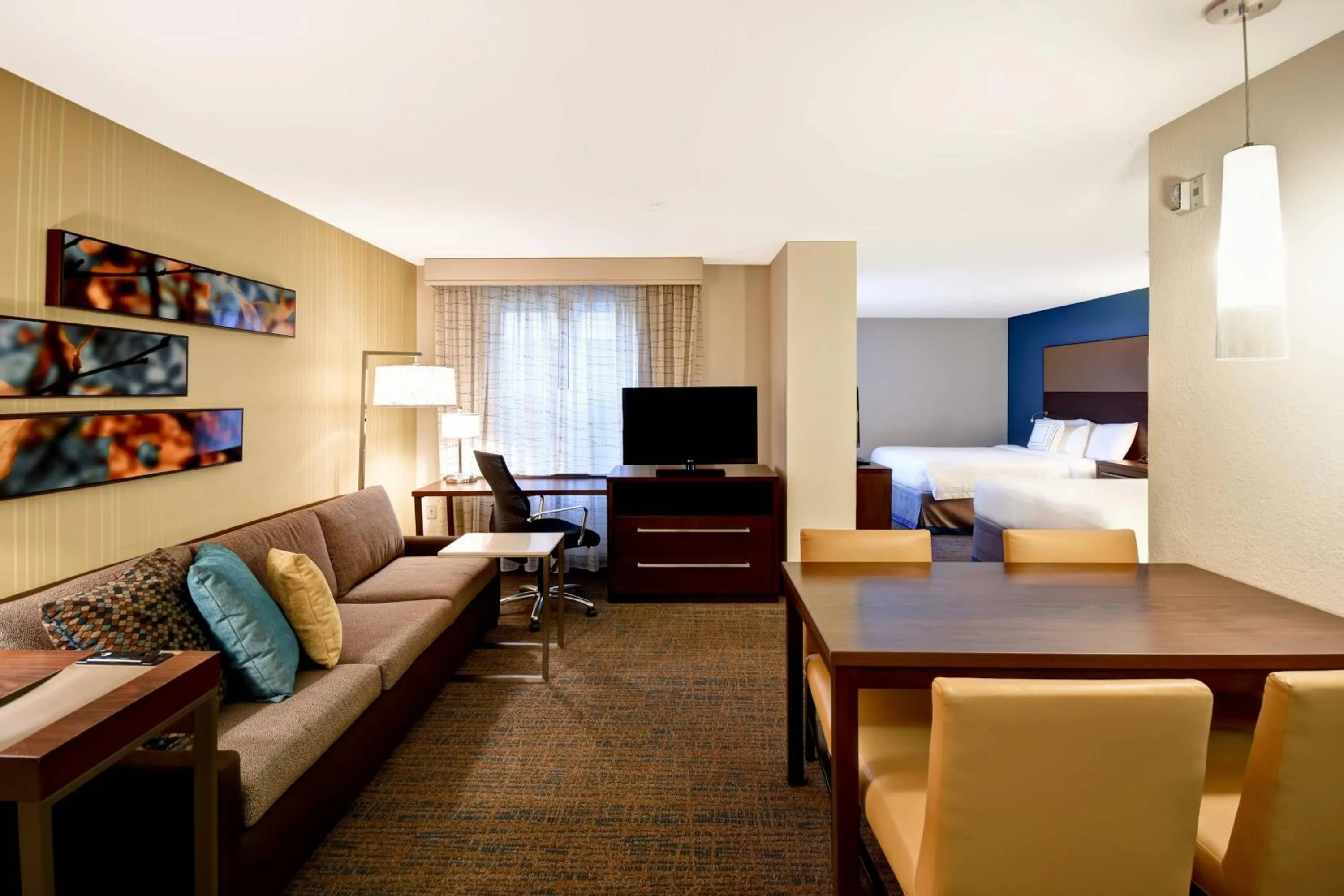 Living room in Residence Inn by Marriott Springfield Chicopee