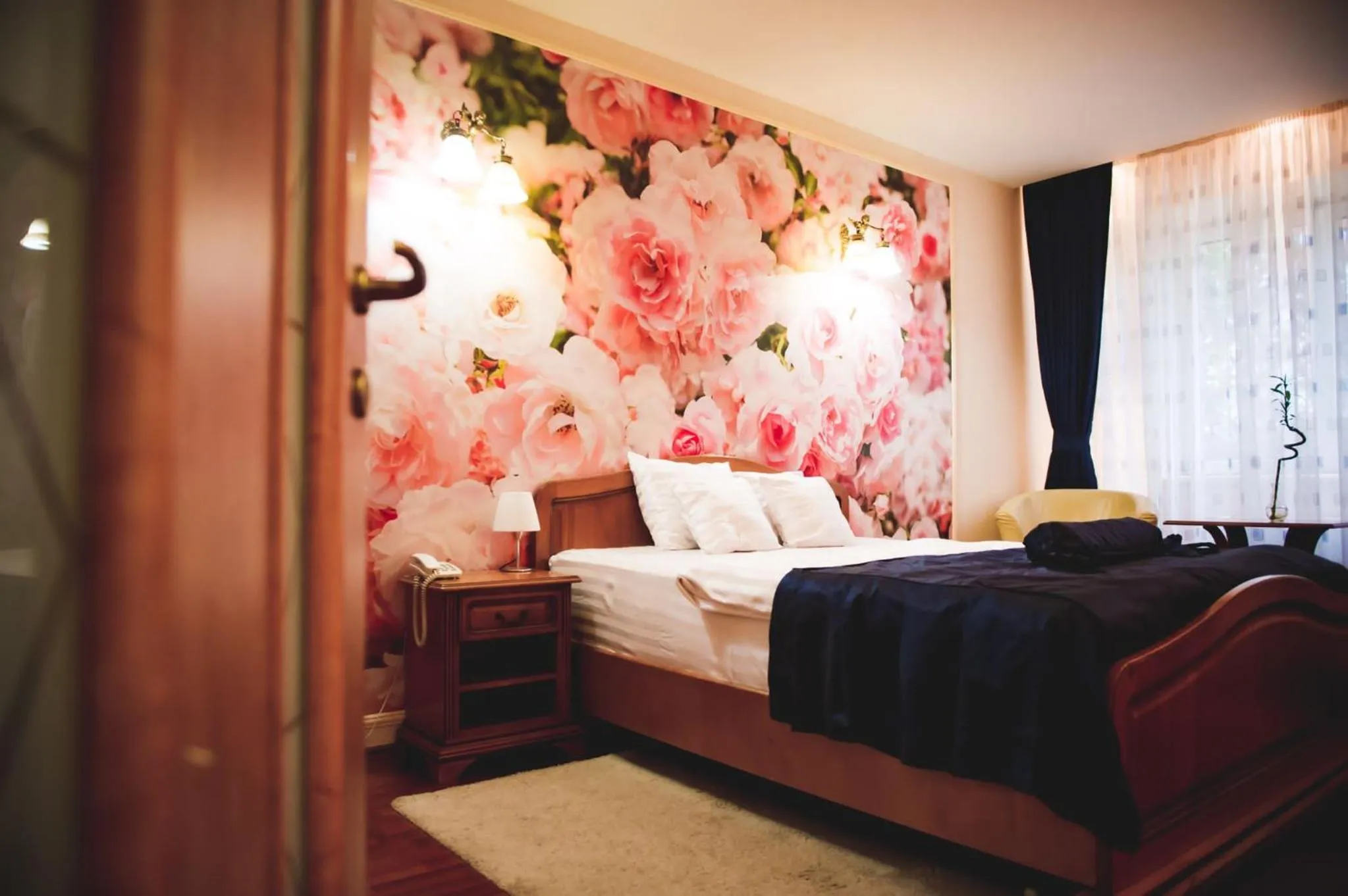 Bed in Hotel Senator