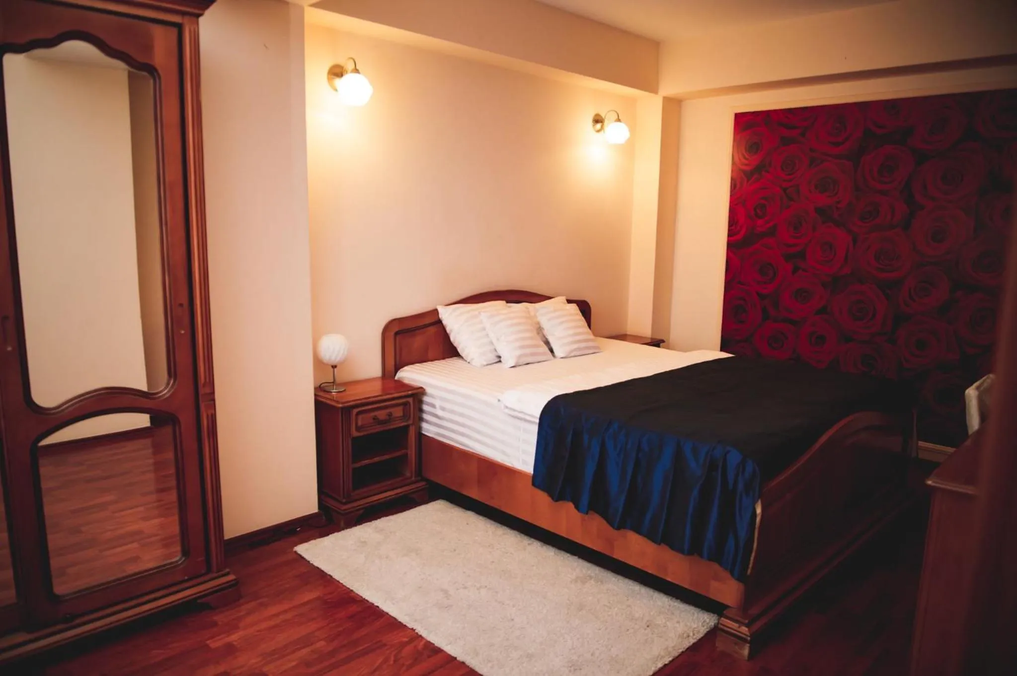 Bed in Hotel Senator