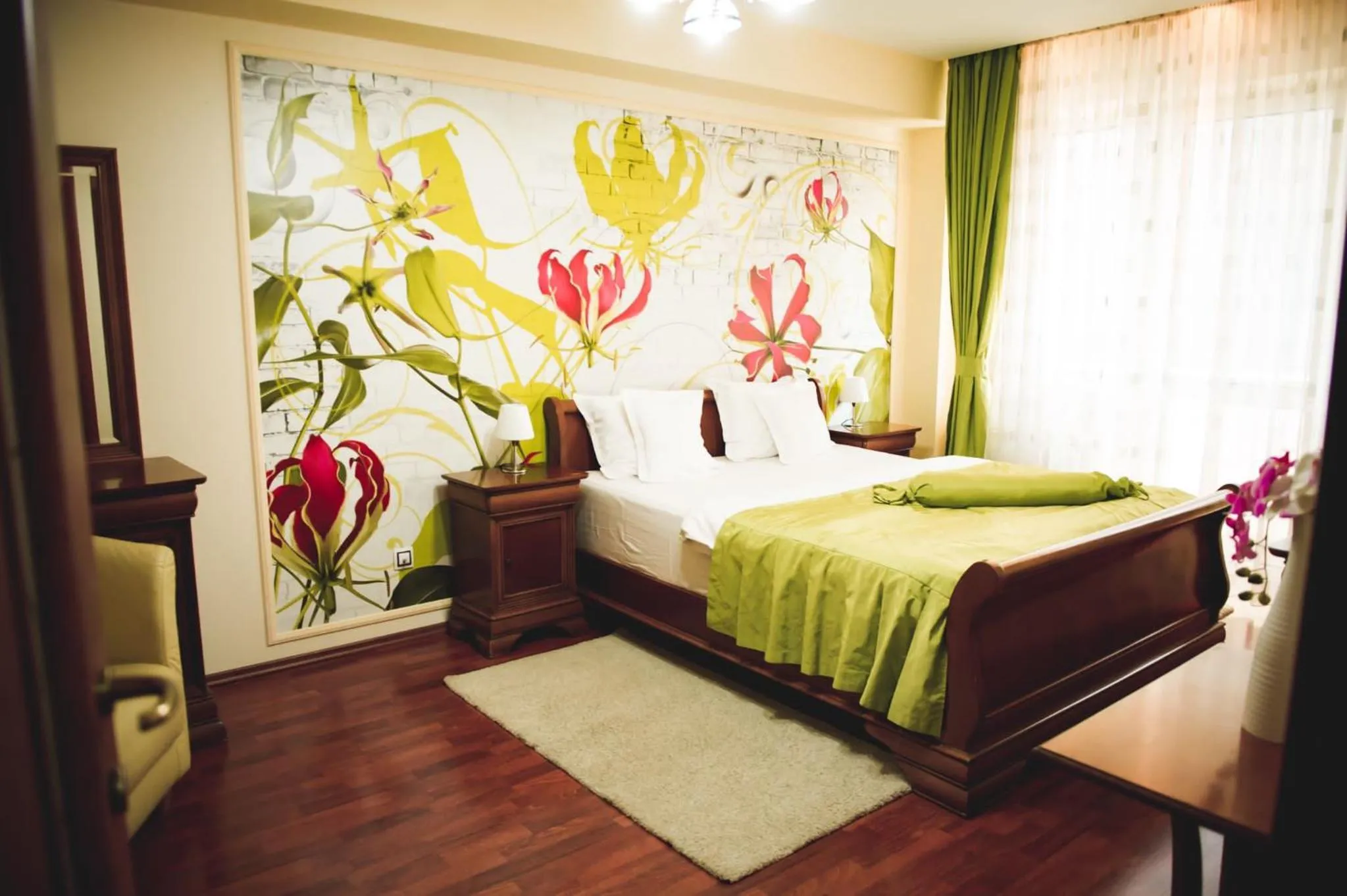 Bed in Hotel Senator